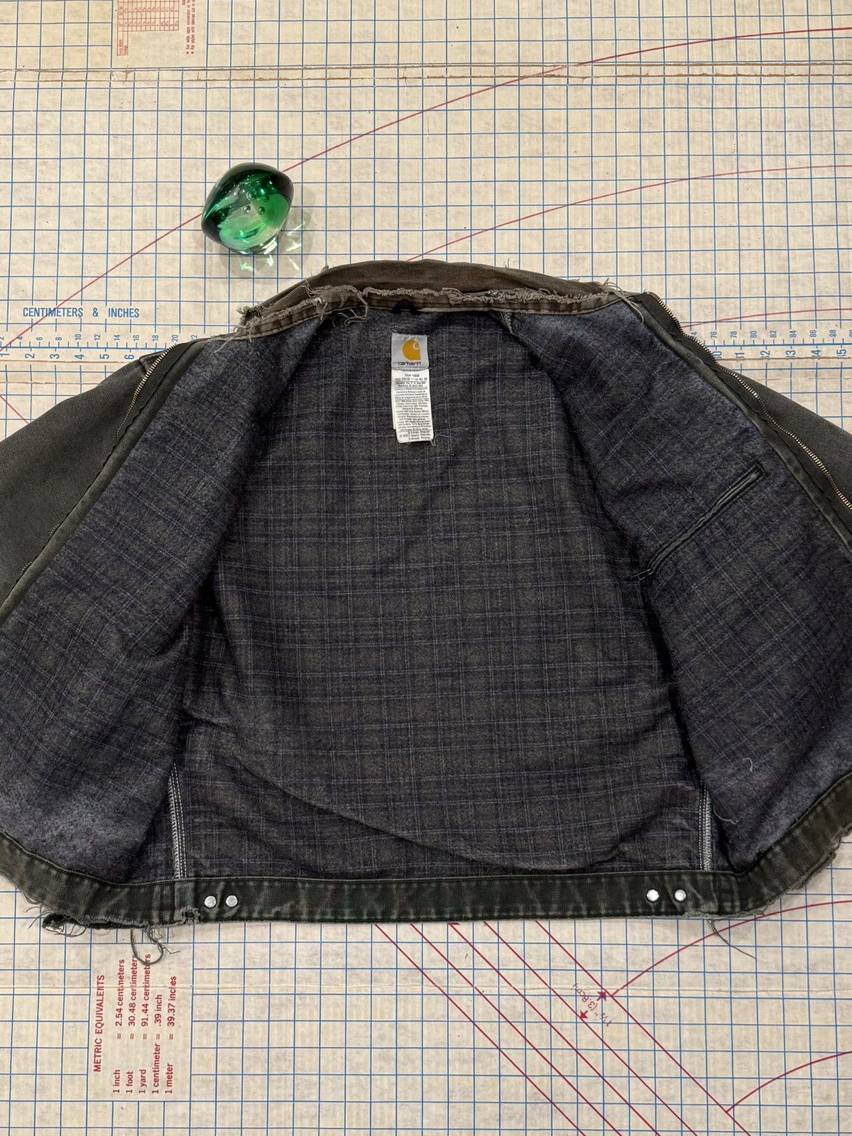 Carhartt Carhartt Detroit Jacket J97 Mos Green Size XL Used Condition Size US XL / EU 56 / 4 - 6 Thumbnail