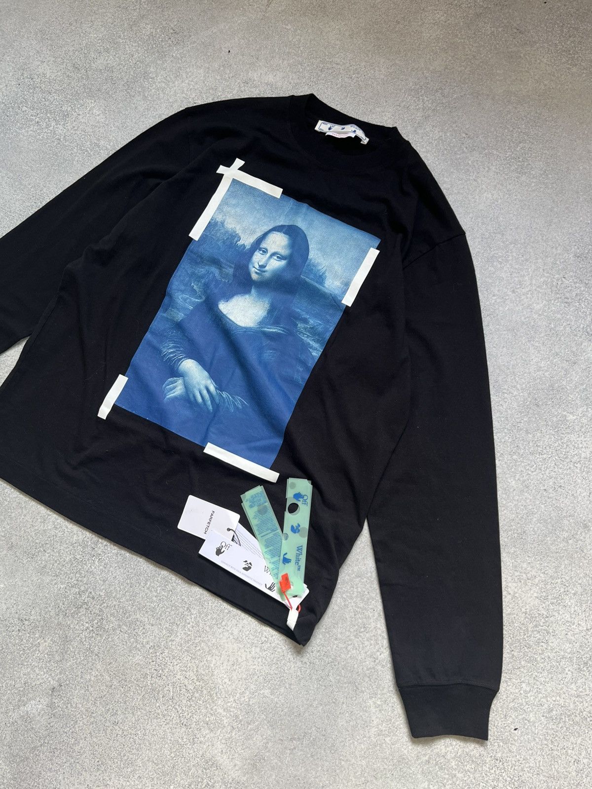 Off-White Off white Mona Lisa long sleeve shirt Size US XL / EU 56 / 4 - 3 Thumbnail