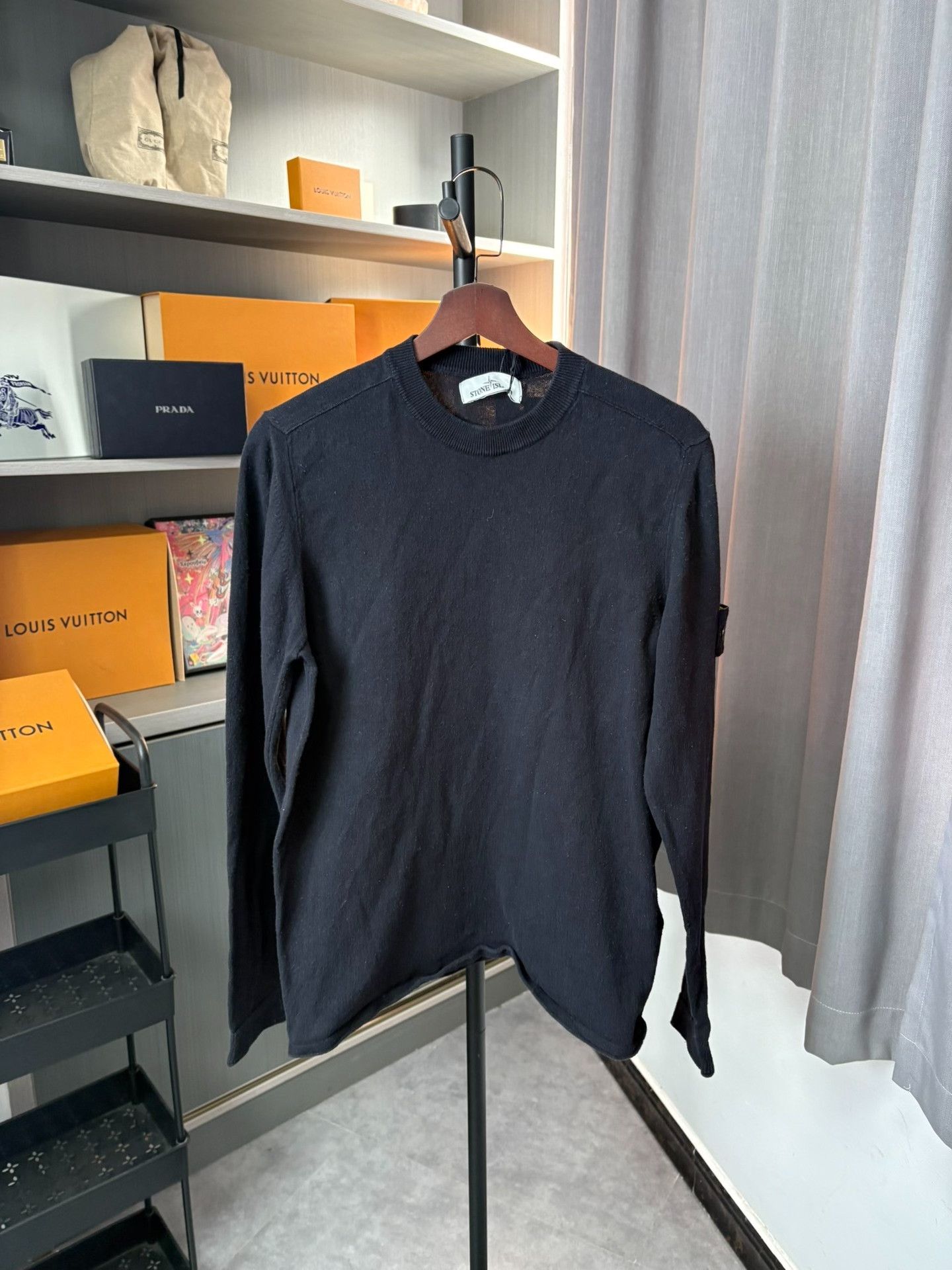 Stone Island Stone Island Black T-Shirt M Men Size US M / EU 48-50 / 2 - 1 Thumbnail