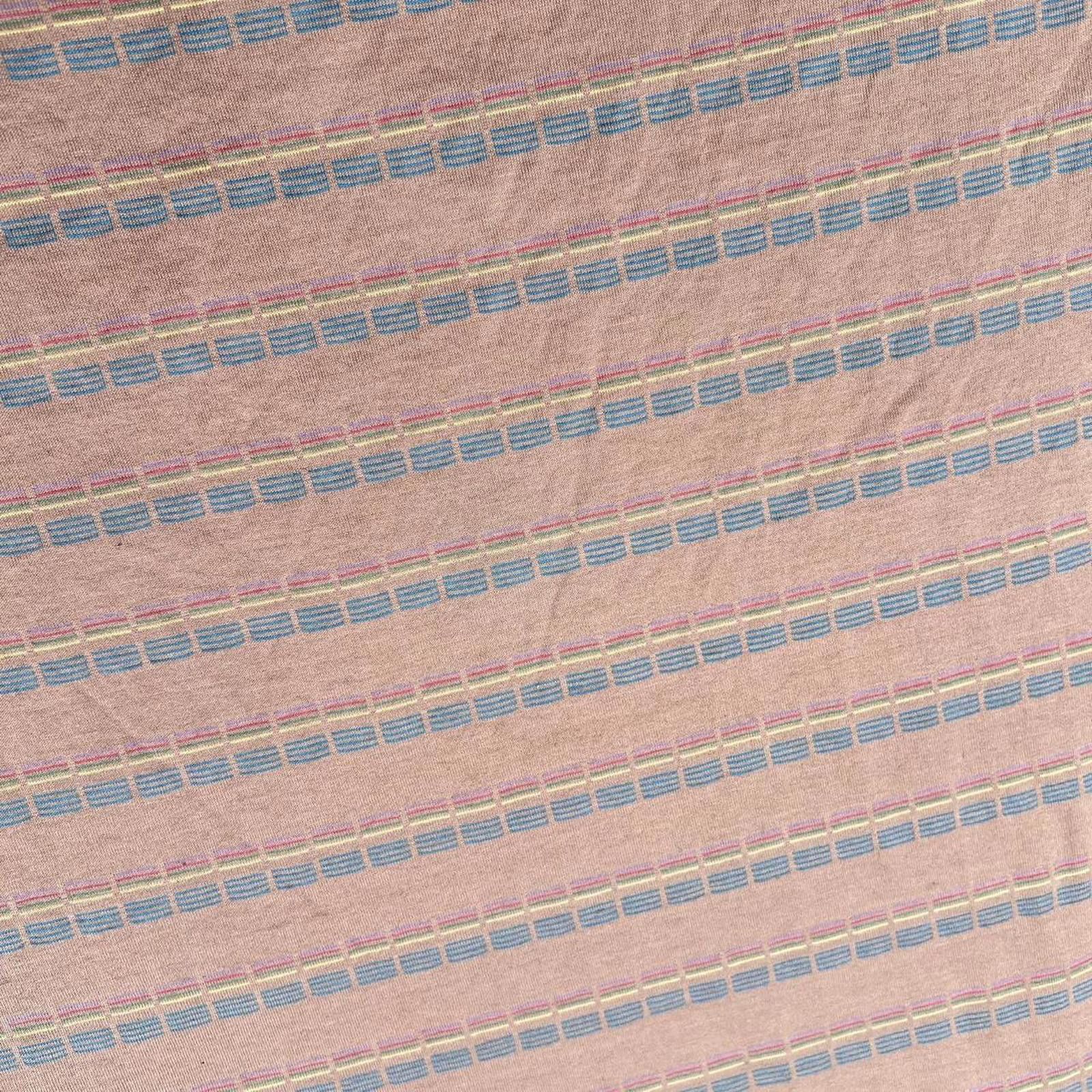 Vintage Vintage 80s Multi Stripe Contrast Collar Polo Size M / US 6-8 / IT 42-44 - 5 Thumbnail