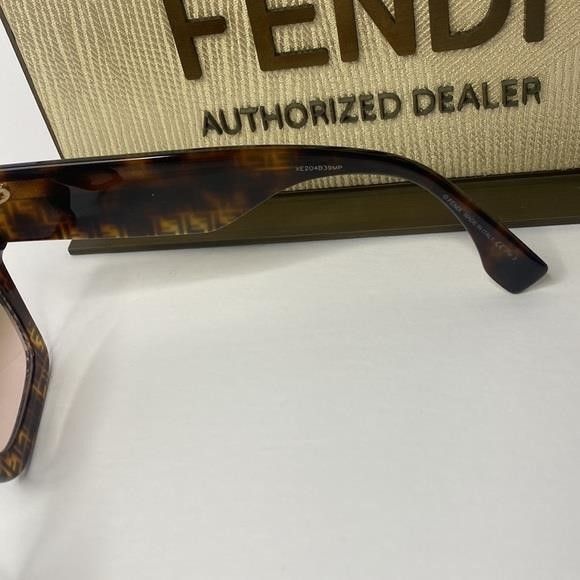 Fendi FENDI Acetate FF Sunglasses FF 0457/G/S Havana Size ONE SIZE - 4 Thumbnail
