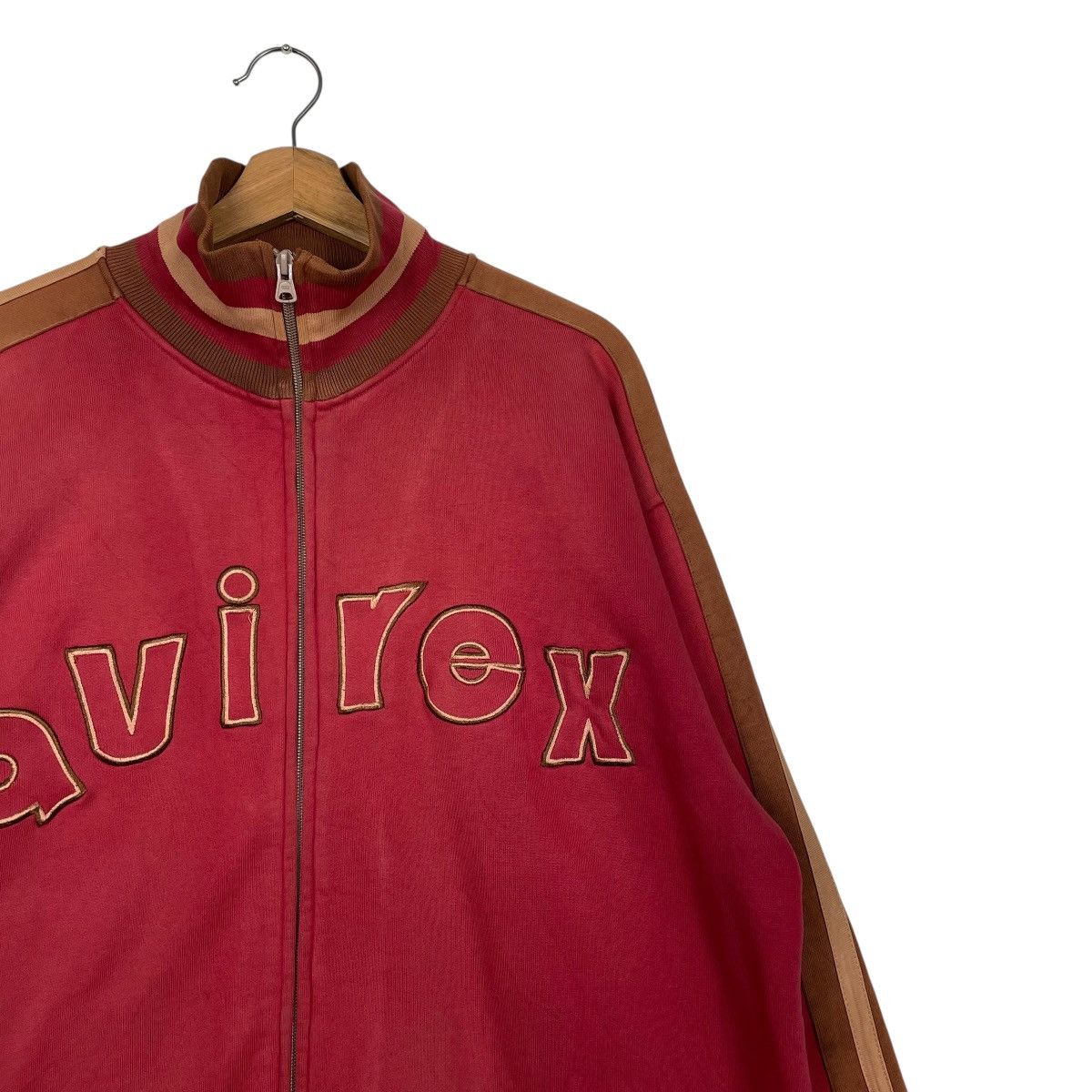Avirex Vintage Avirex Big Logo Sweater Jacket Size US XL / EU 56 / 4 - 5 Thumbnail