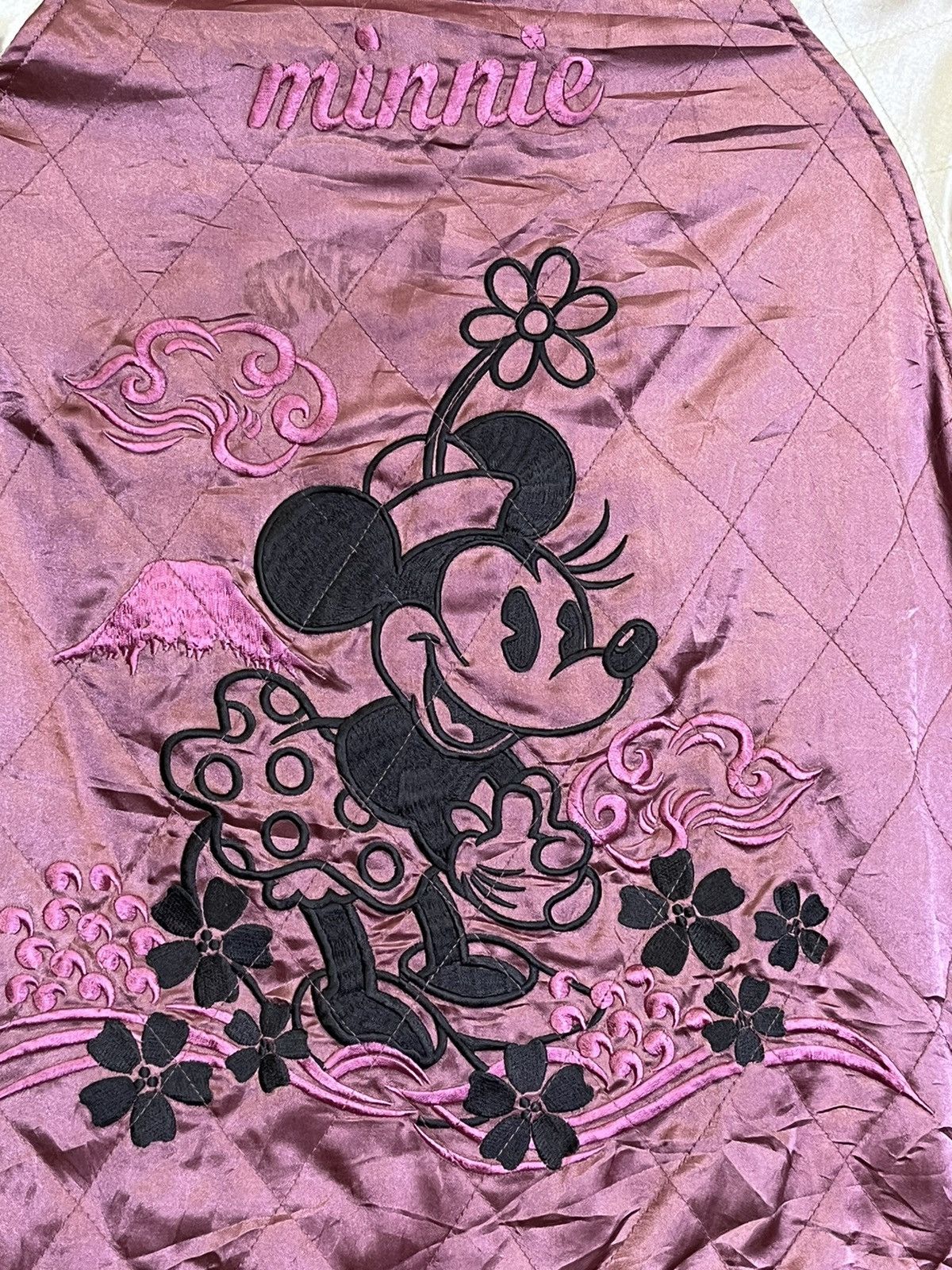 Disney SUKAJAN DISNEY MINNIE MOUSE NYLON/VELVET REVERSIBLE JACKET Size US XS / EU 42 / 0 - 8 Thumbnail