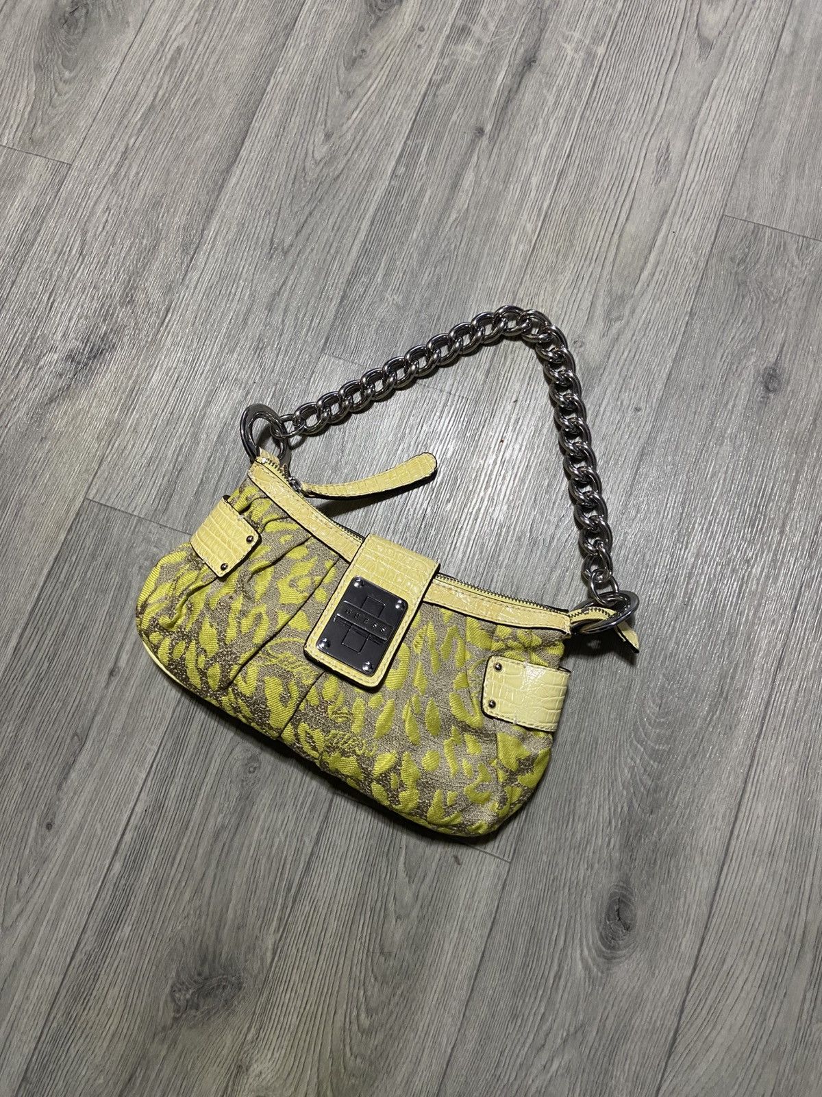 Guess Vintage GUESS Y2K Mini Shoulder Bag Leopard Print Size ONE SIZE - 4 Thumbnail