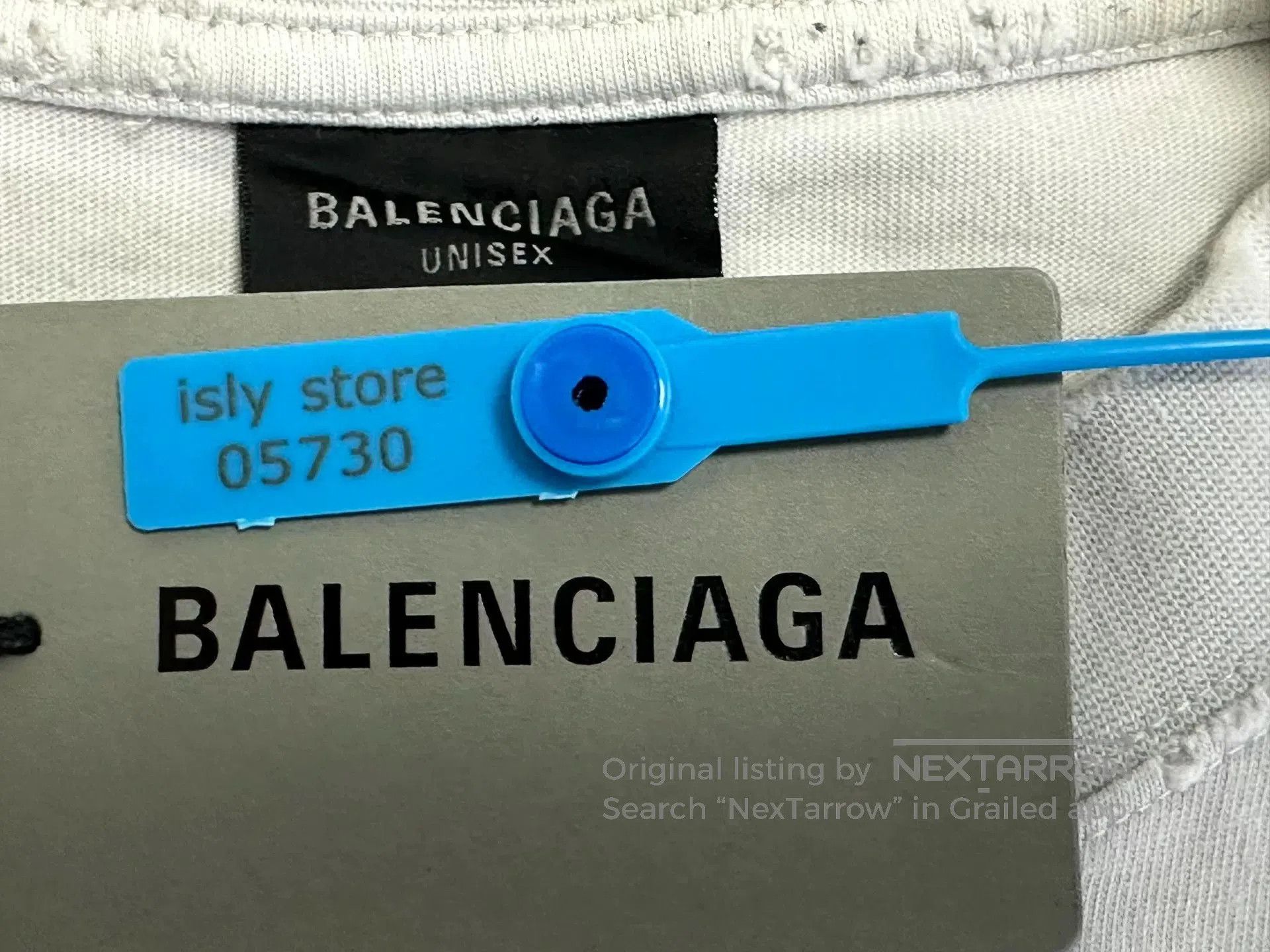 Balenciaga Balenciaga Printed Crew Neck T-Shirt. Size XL / US 12-14 / IT 48-50 - 4 Thumbnail