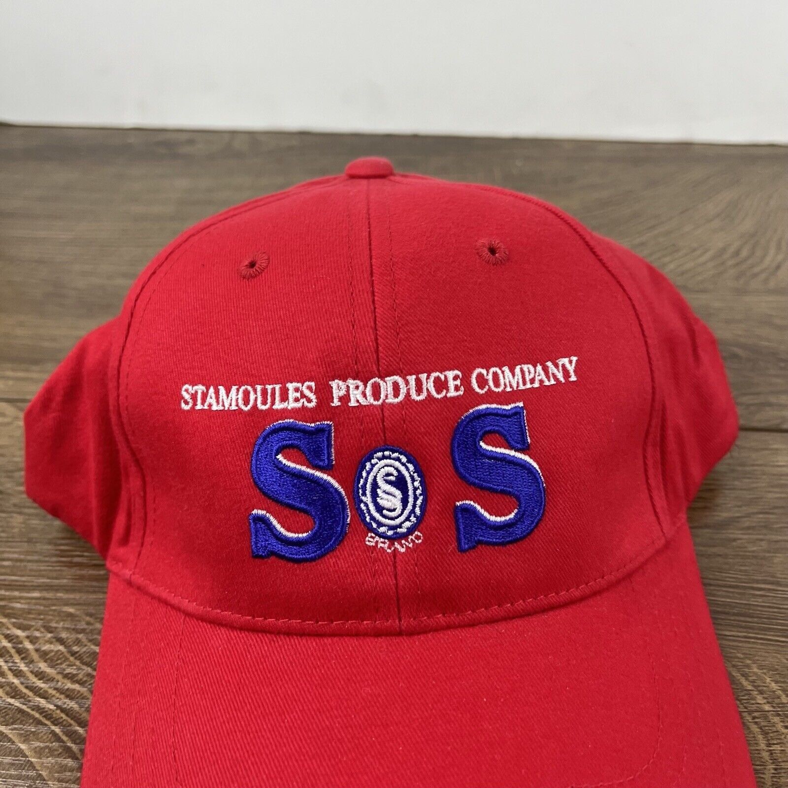 Other Stomoules Produce Hat SOS Hat Red Cap Hat Adjustable Hat Red Size ONE SIZE - 6 Thumbnail