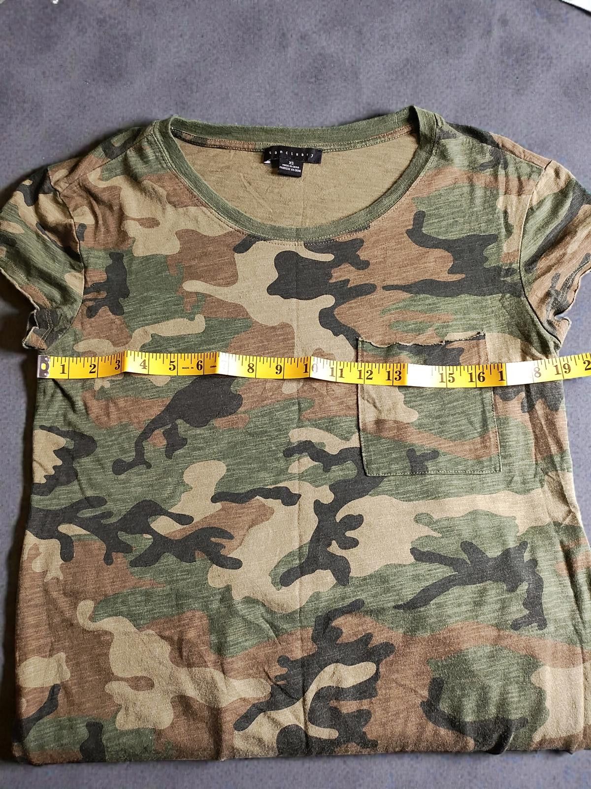 Sanctuary Sanctuary Women's Camouflage Casual T-Shirt Dress Green XS Size XS / US 0-2 / IT 36-38 - 7 Thumbnail