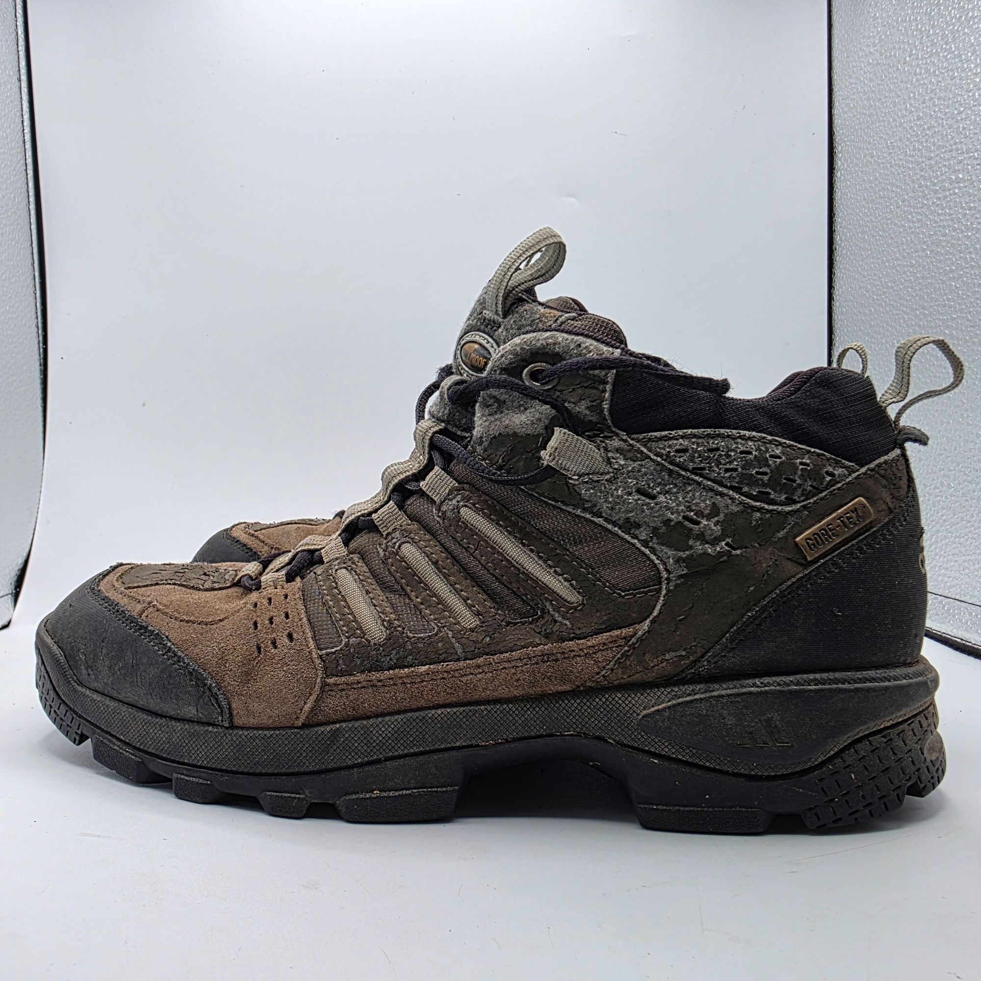 Adidas Vintage Adidas Kalama Mid Hiking Boots Mens 10.5 Brown Gorpc Size US 10.5 / EU 43-44 - 13 Thumbnail