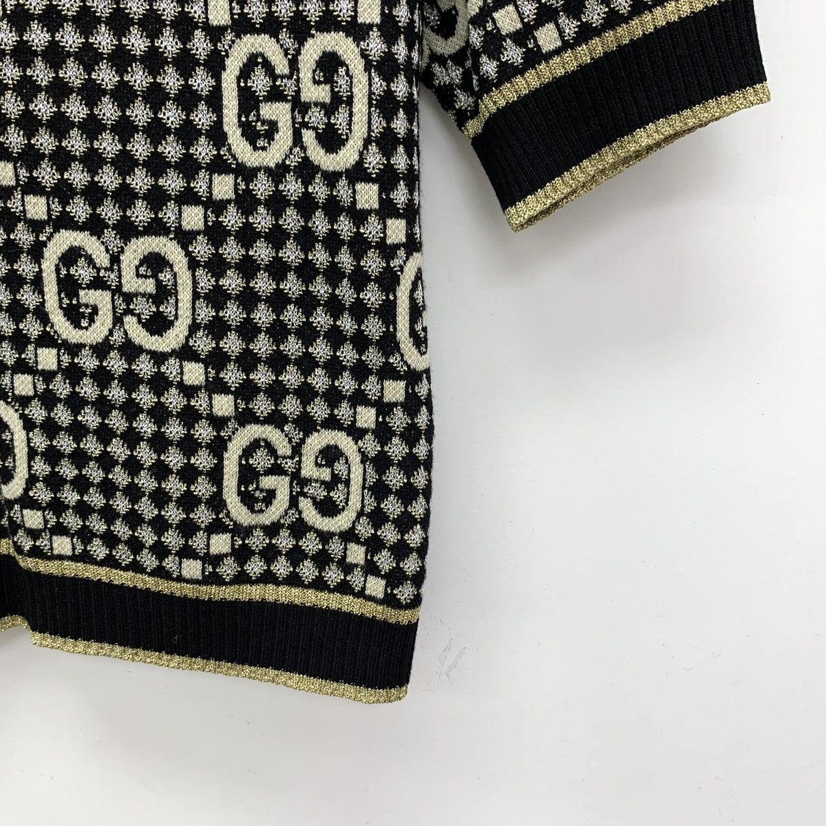 Gucci Gucci Colorblock Logo All Over Print Wool Knit Sweater Size XS / US 0-2 / IT 36-38 - 4 Thumbnail