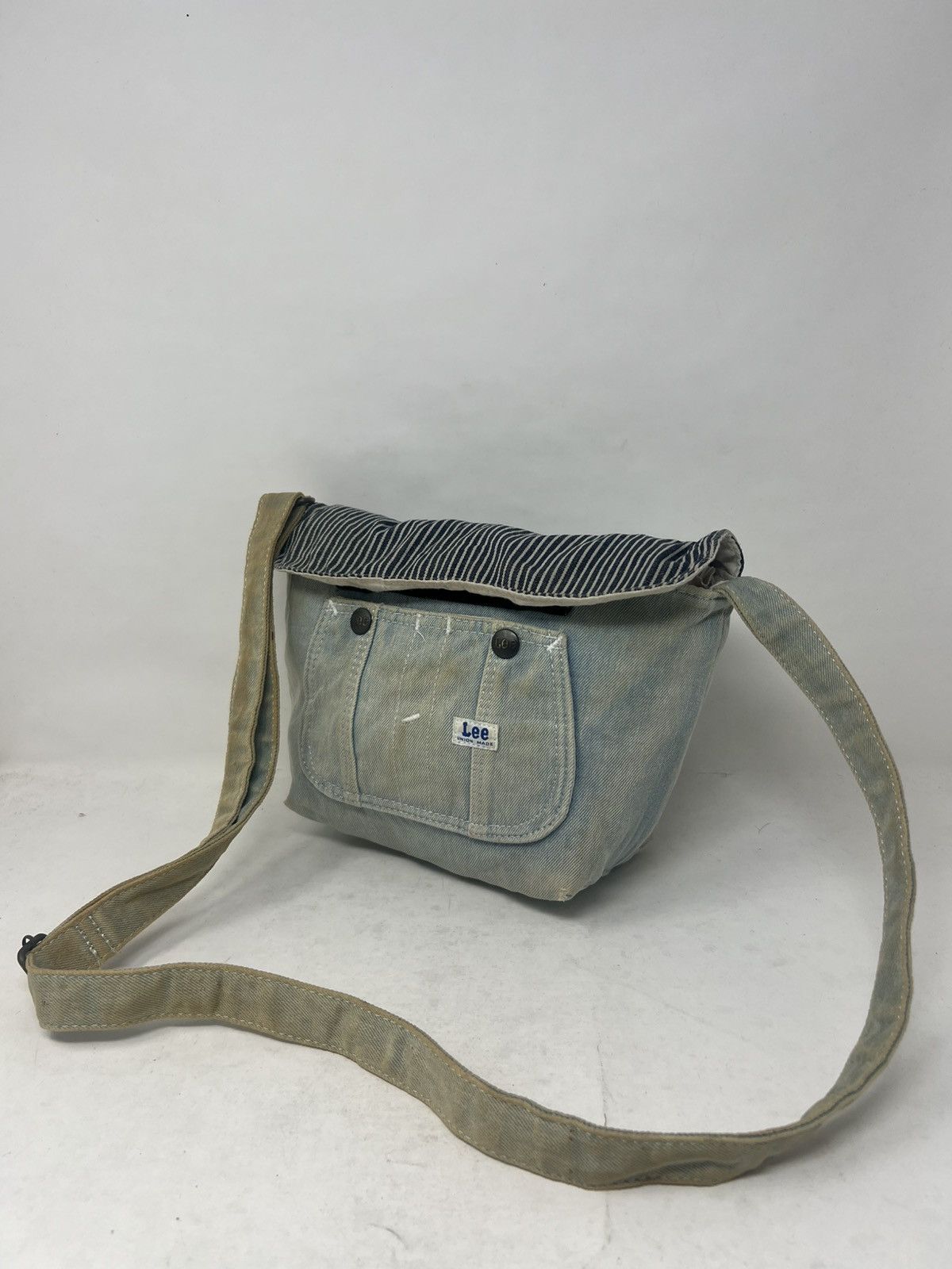 Lee Vintage Lee Union Made Denim Fade Cross body Bag Size ONE SIZE - 3 Thumbnail