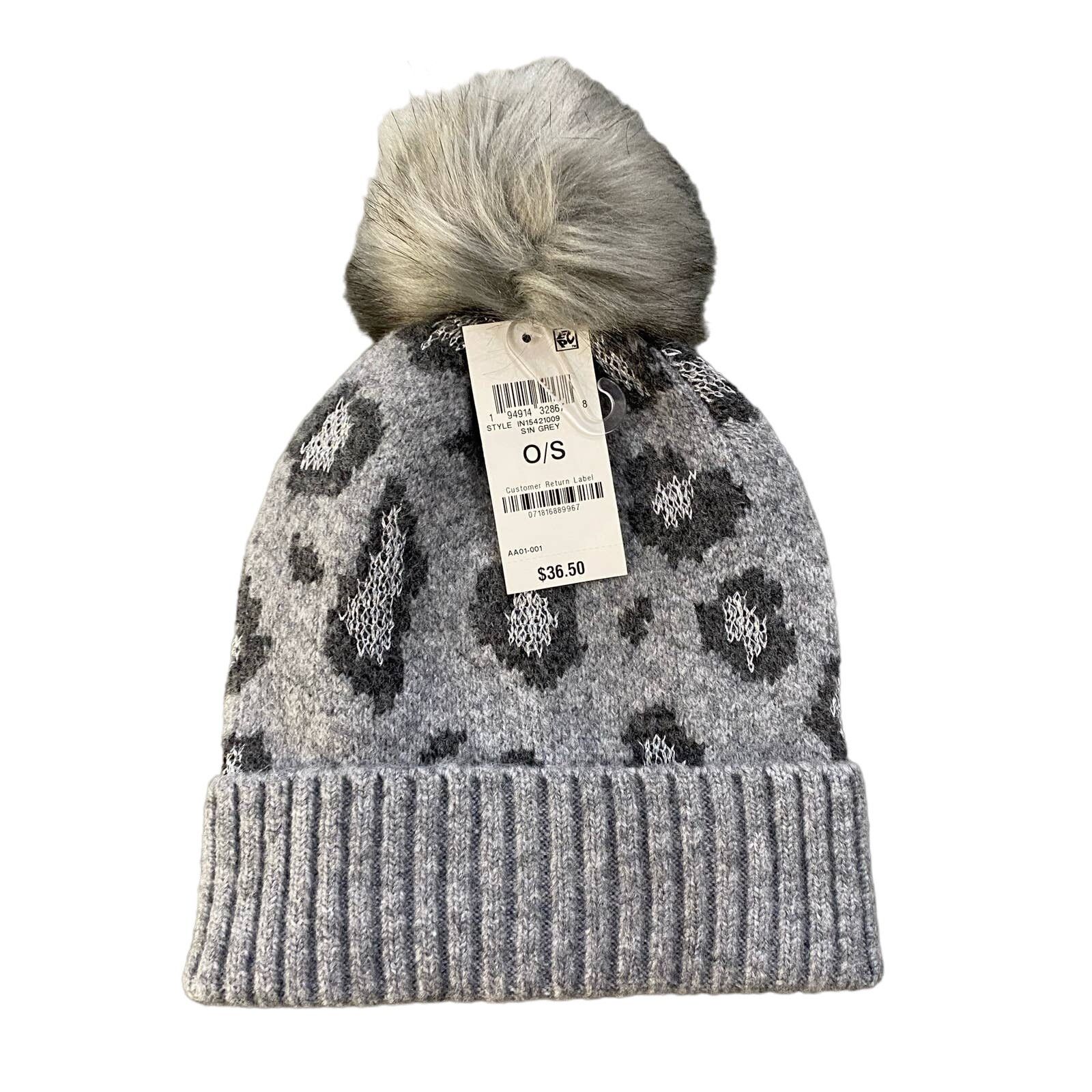 Other INC INTERNATIONAL CONCEPTS Leopard Shine Beanie Size ONE SIZE - 2 Thumbnail