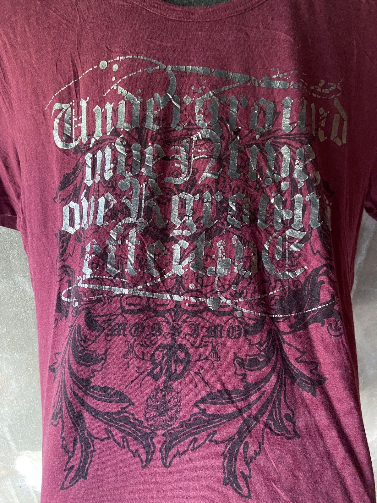 Beauty Beast × Hysteric Glamour × Japanese Brand 🌸DOUBLE LAYER NECK MOSSIMO TEE Size US M / EU 48-50 / 2 - 4 Thumbnail