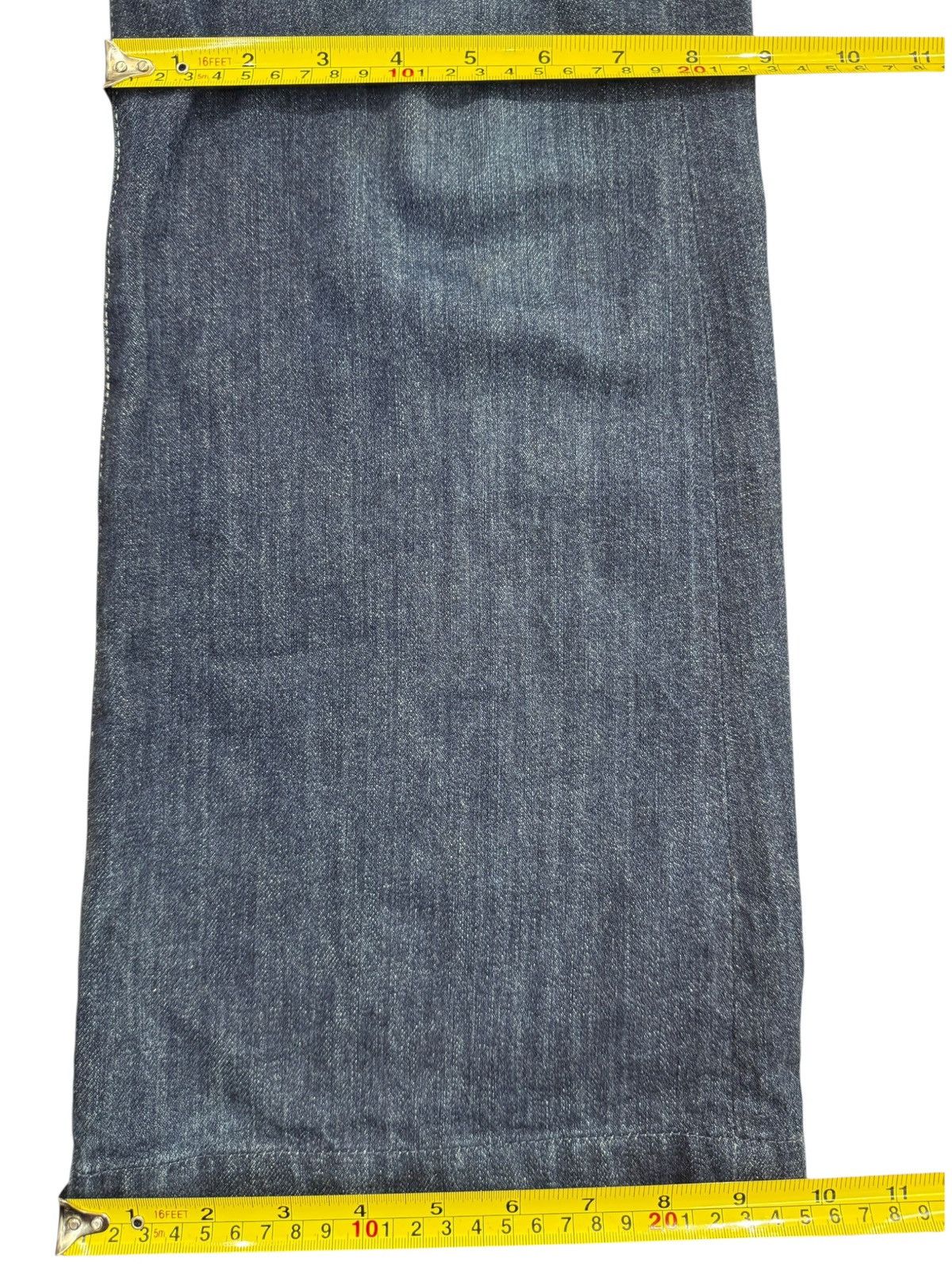 Kapital Rare‼️ Kapital Bush Pant Blue Wash Flaire Jeans Size US 30 / EU 46 - 11 Thumbnail