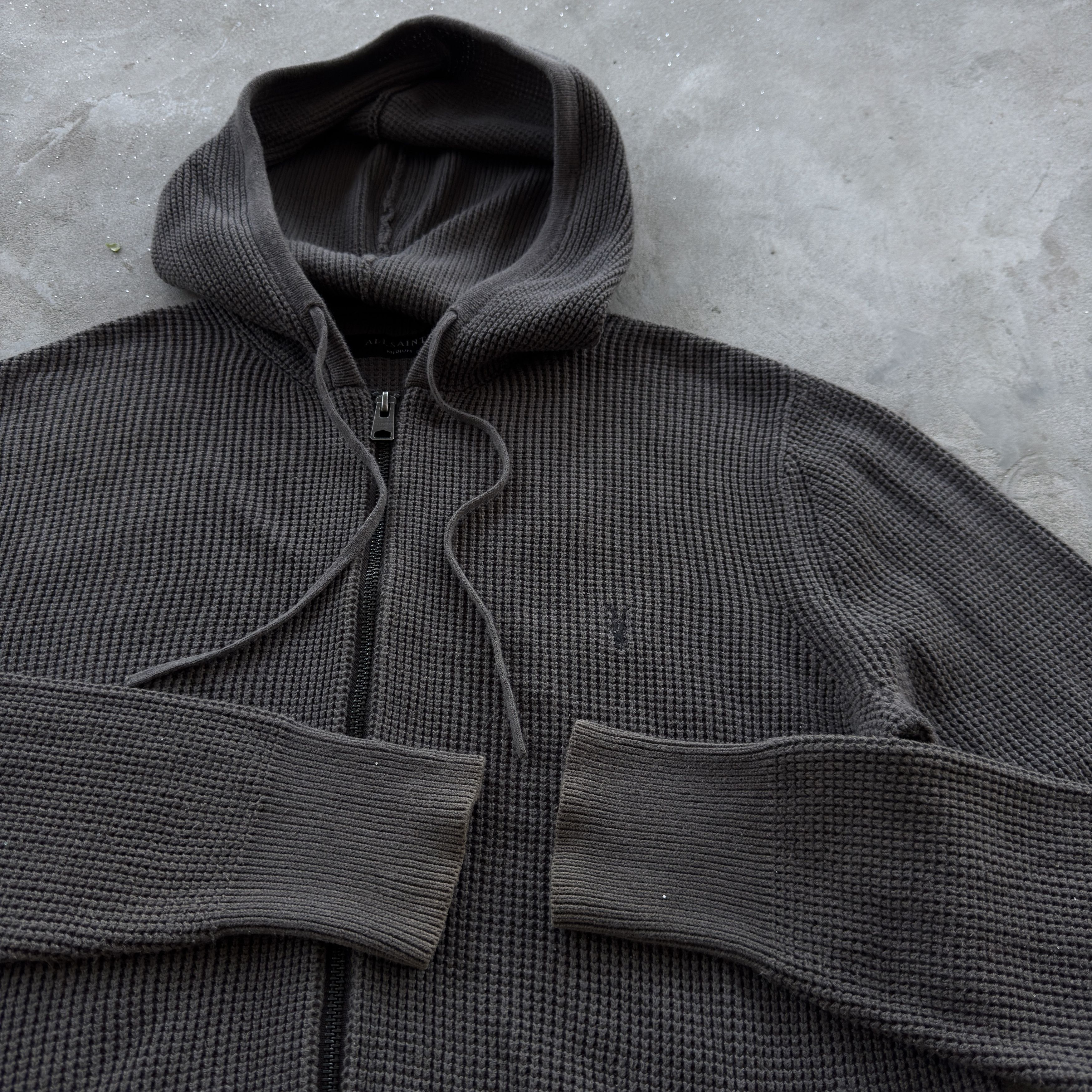 Allsaints Vintage 90s Allsaint Zip Hooded Sweatshirt Size US M / EU 48-50 / 2 - 4 Thumbnail
