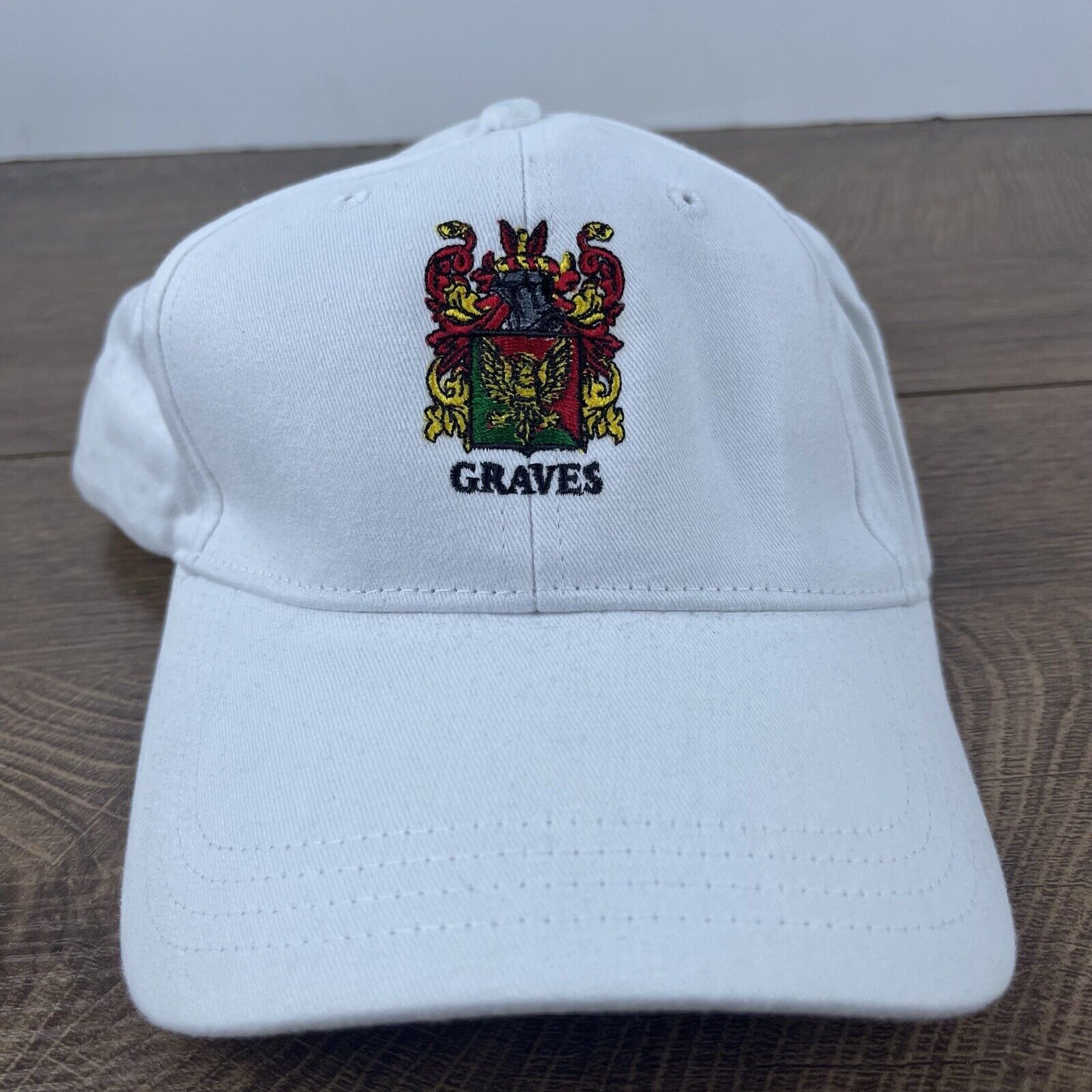 Other Graves Hat White Cap Hat Graves Adjustable Hat White Adult H Size ONE SIZE - 3 Thumbnail