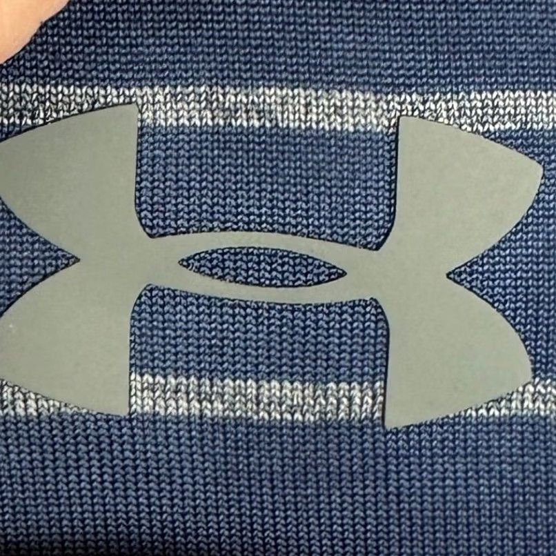 Under Armour Under Armour Playoff Polo Shirt Mens XL Navy Blue Striped HeatGear Golf Rugby EUC Size US XL / EU 56 / 4 - 6 Thumbnail