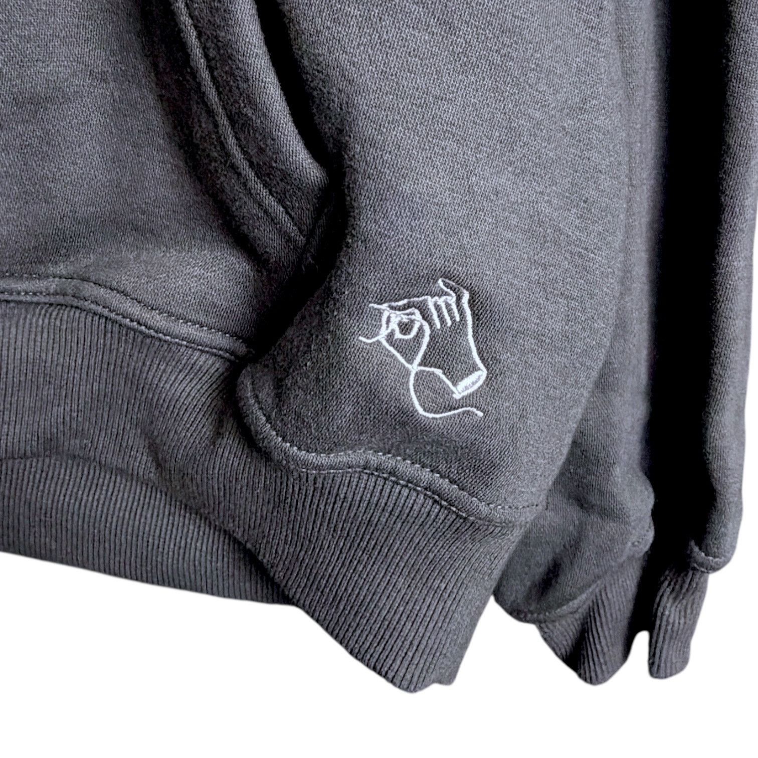 Steady Hands Steady Hands ASL Gray Hoodie "Divine Dogs" Sasuke Anime L Size US L / EU 52-54 / 3 - 4 Thumbnail