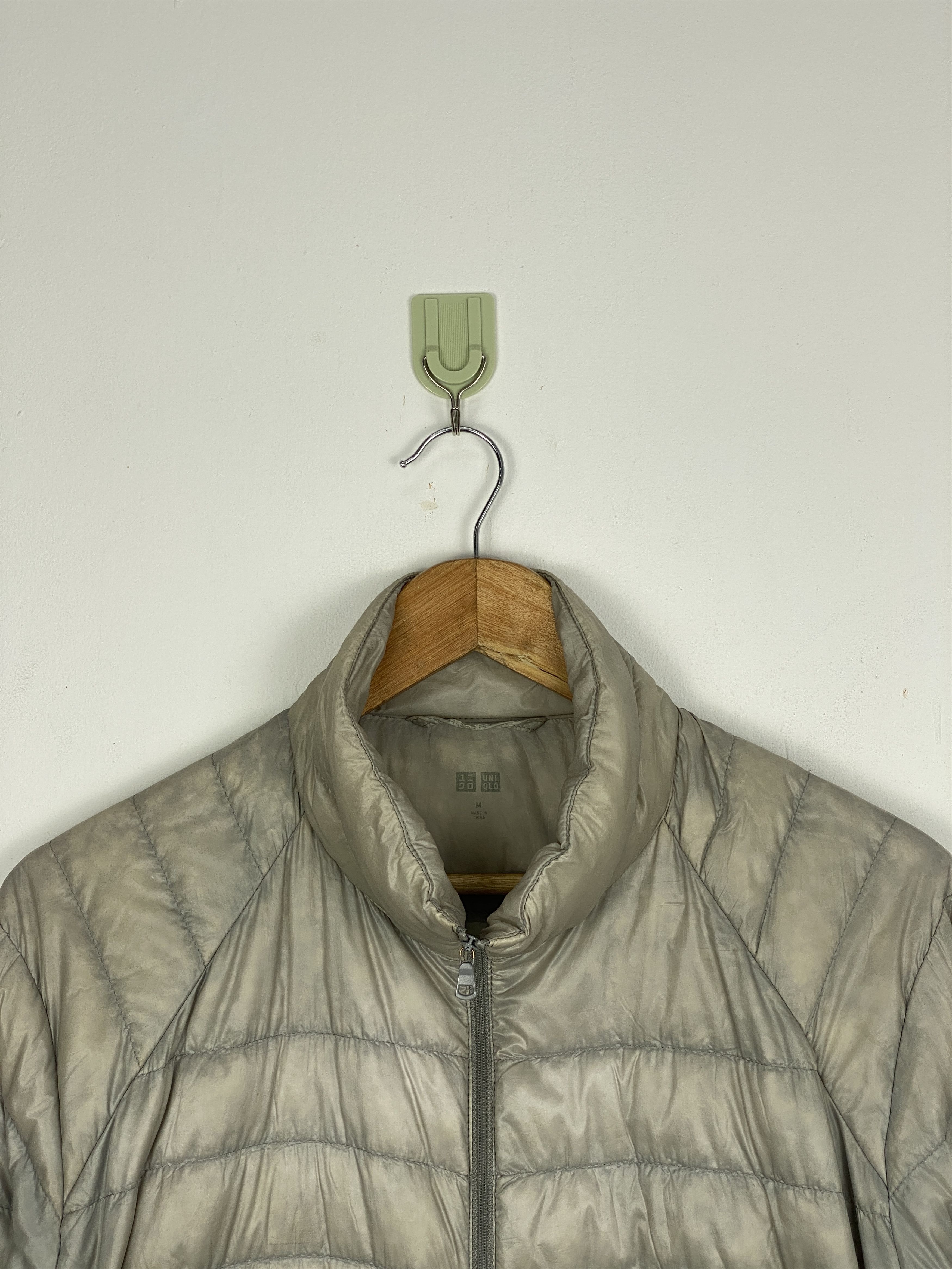Uniqlo Japanese Brand Uniqlo Zipper Up Puffer Jacket Grey AH0034 Size US M / EU 48-50 / 2 - 2 Thumbnail