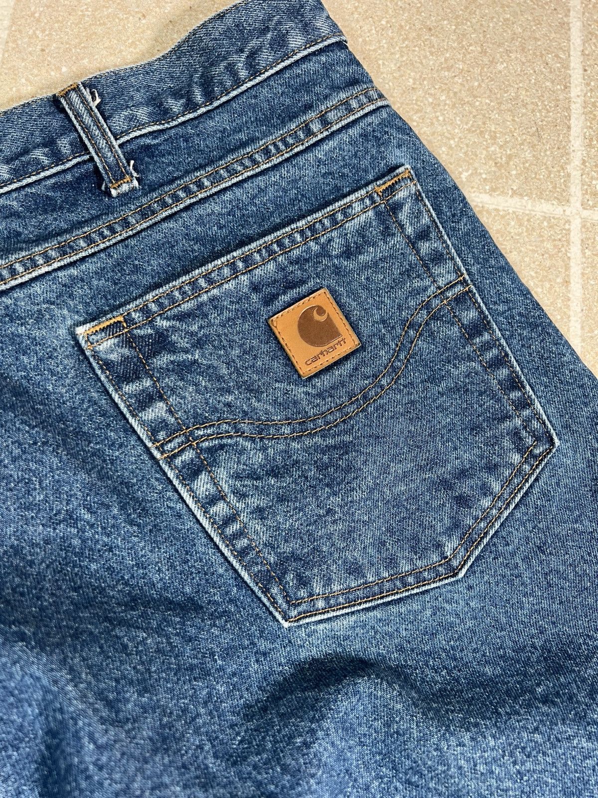 Carhartt Carhartt B17 DST Relaxed Fit Blue Jeans Men's 42x30 baggy Size US 42 / EU 58 - 2 Thumbnail