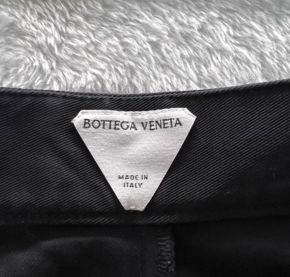 Bottega Veneta Bottega Veneta Dark Blue Wide-leg Trousers J41 Size US 30 / EU 46 - 3 Thumbnail