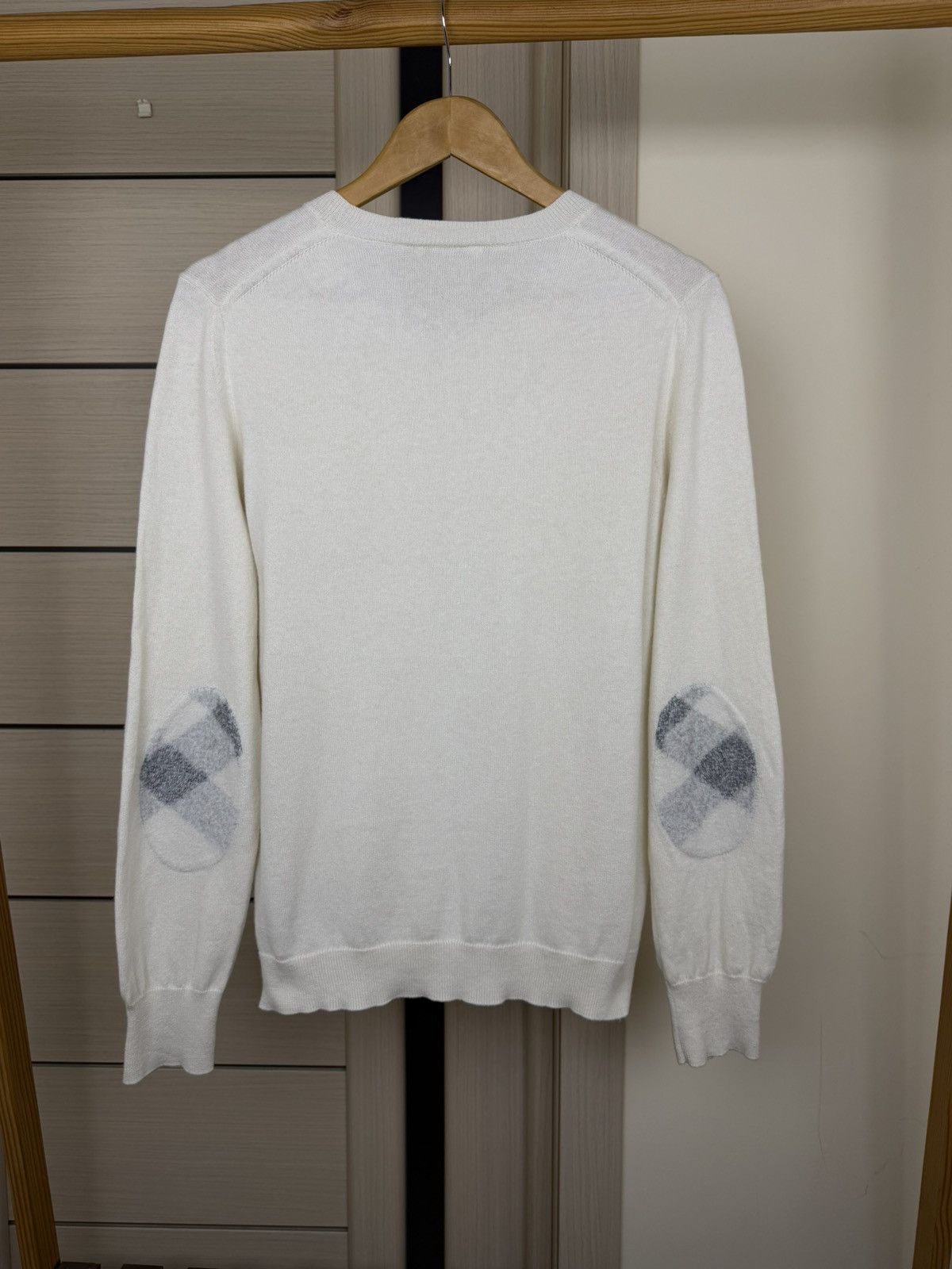 Burberry Vintage Burberry brit cotton cashmere sweater size L Size L / US 10 / IT 46 - 5 Thumbnail