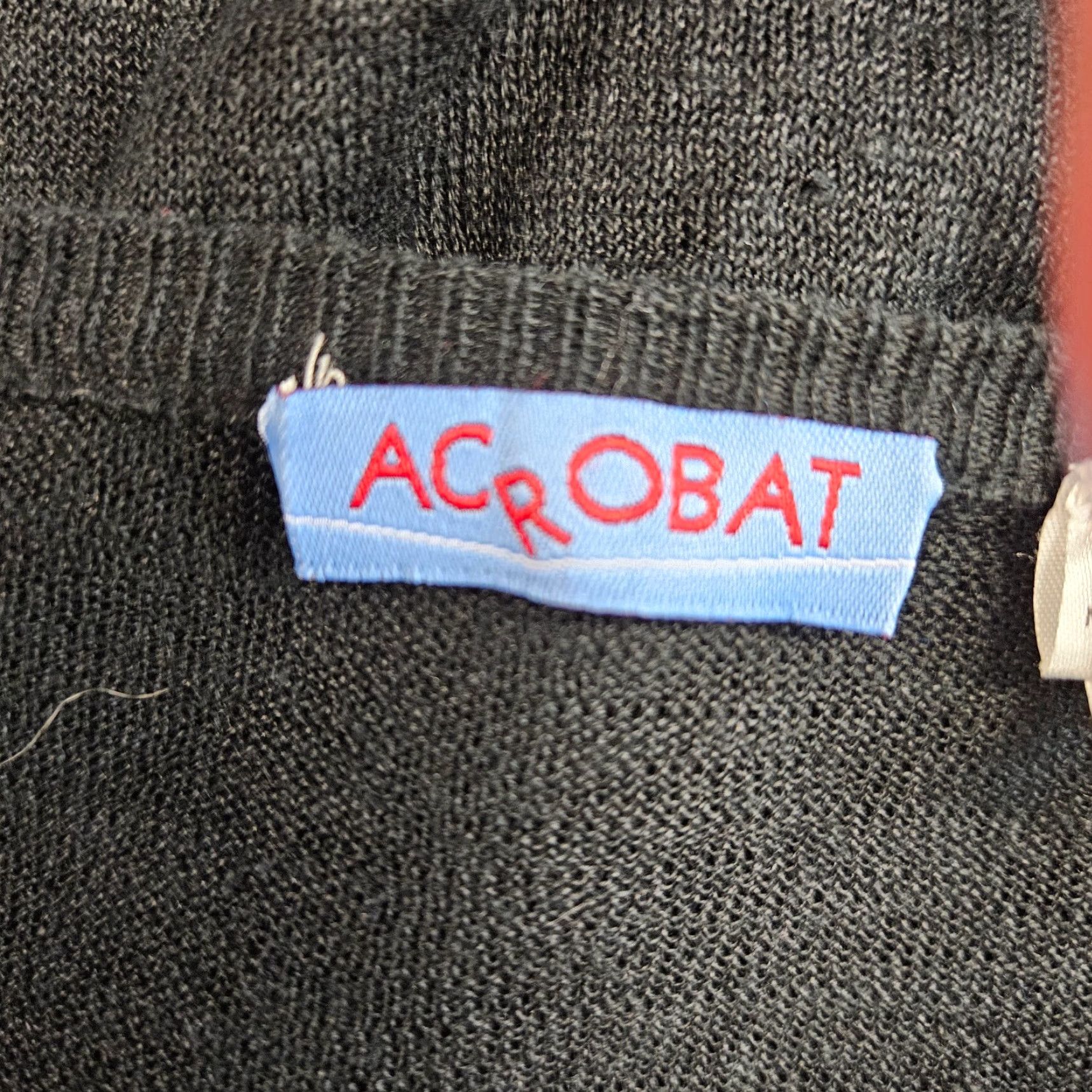 Vintage Acrobat Cardigan Shirt Ladies Black Linen Hanky Long Sleeve Large M/L Size L / US 10 / IT 46 - 7 Thumbnail