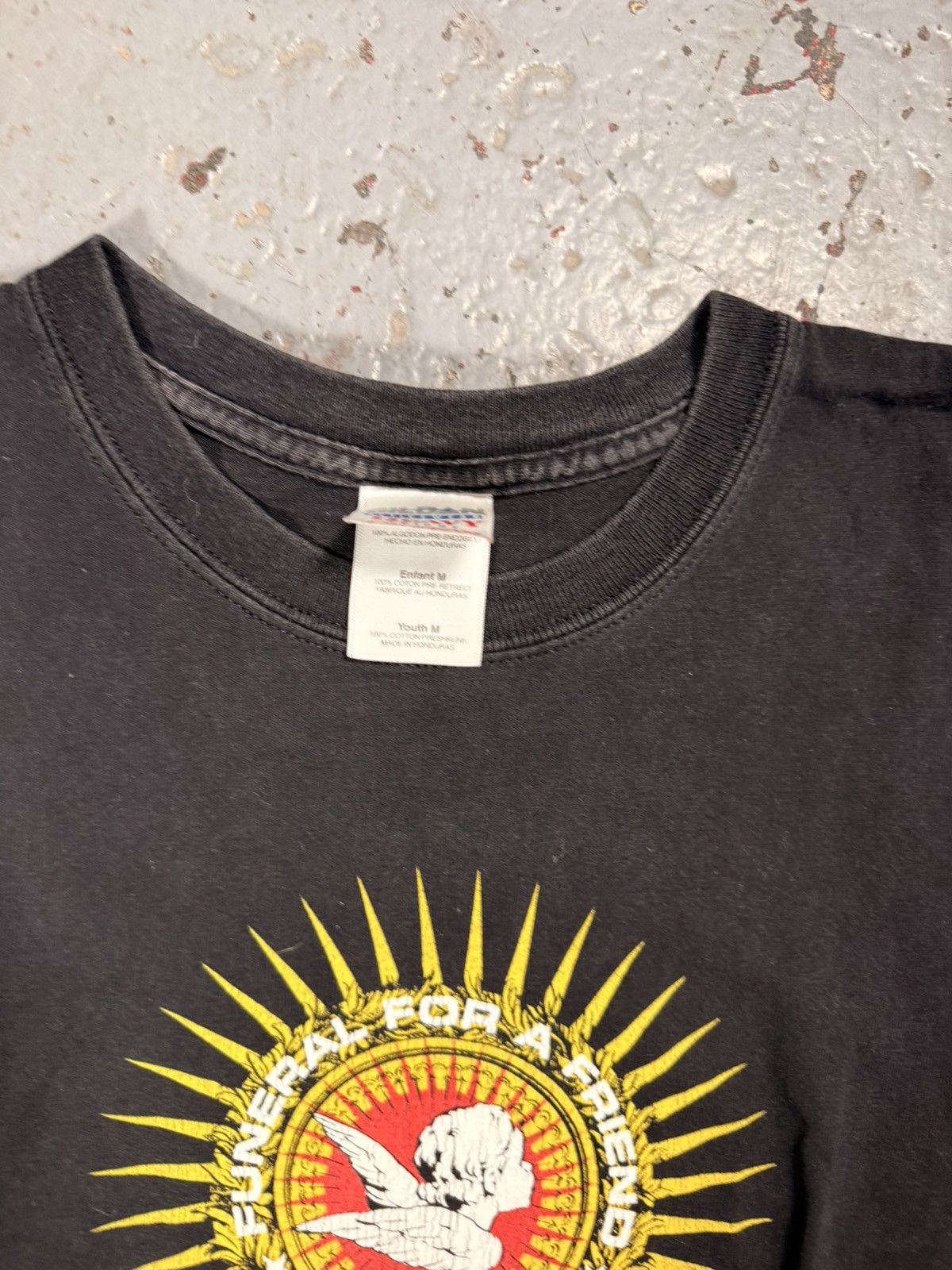 Other Vintage Funeral For a Friend Cropped Baby Tee Size US S / EU 44-46 / 1 - 3 Thumbnail