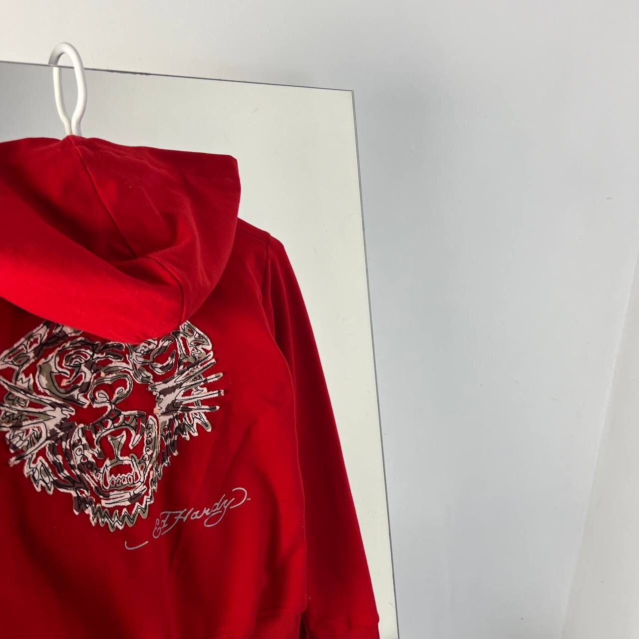 Ed Hardy Ed Hardy Vintage Big Skull Zip Hoodie Size S / US 4 / IT 40 - 3 Thumbnail