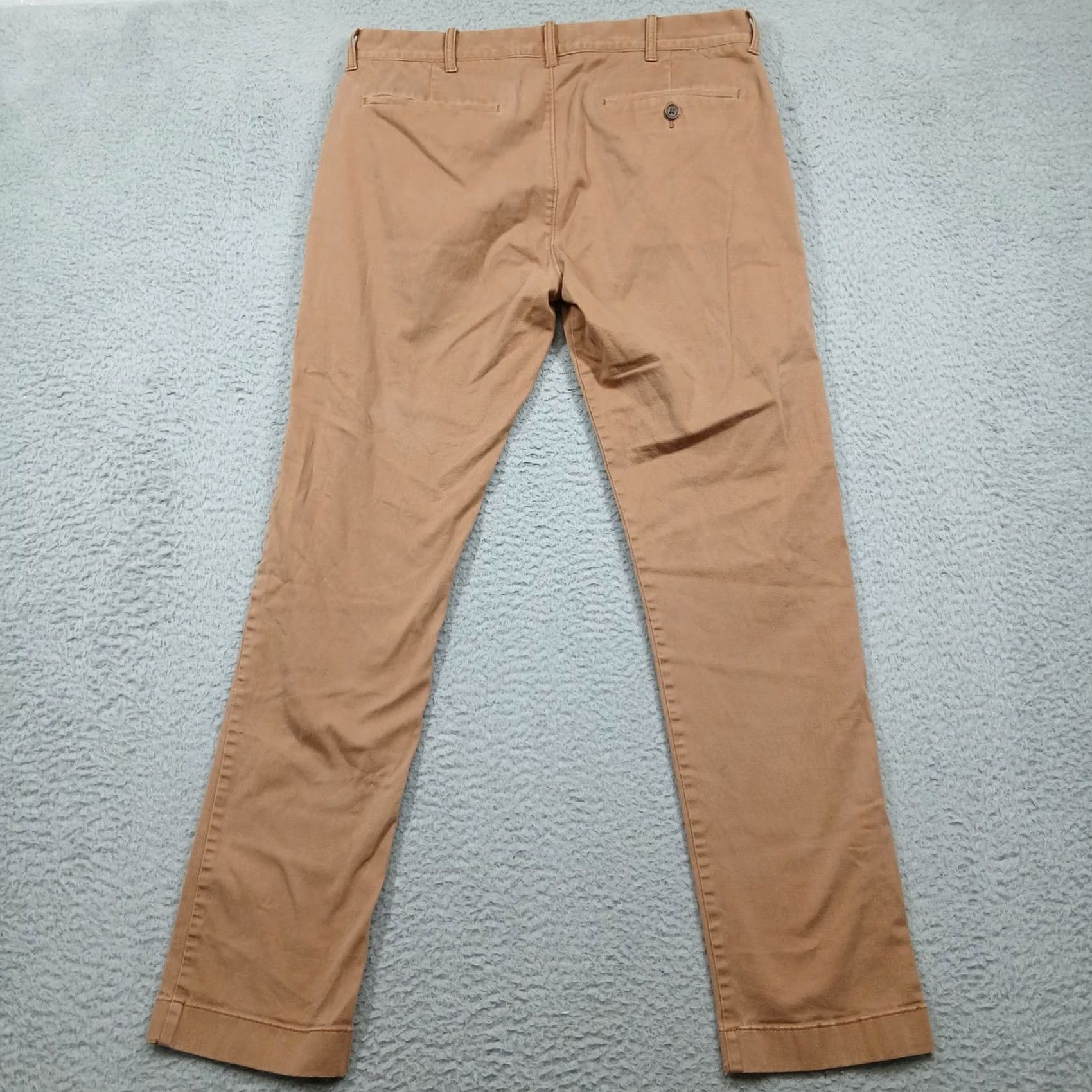 J.Crew J.Crew Mercantile Mens Chino Pants 32x32 Khaki Slim Fit Flex Slimming 5-Pocket Casual Workwear Shirts? Size US 32 / EU 48 - 3 Thumbnail