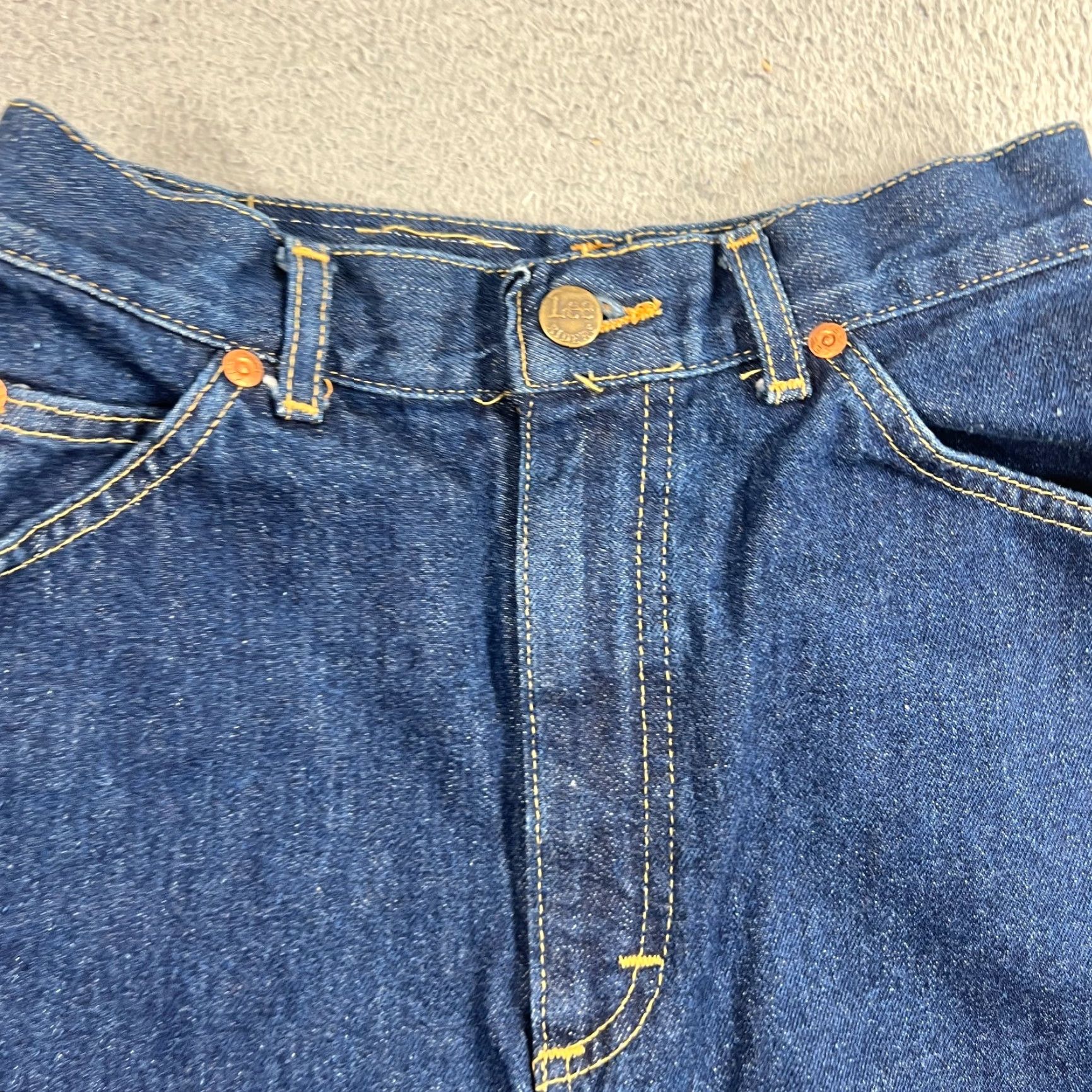 Lee Vintage Lee Women's Denim Skirt A-Line Long Size 5 Blue 26" Casual Skirt Size 27" / US 4 / IT 40 - 5 Thumbnail