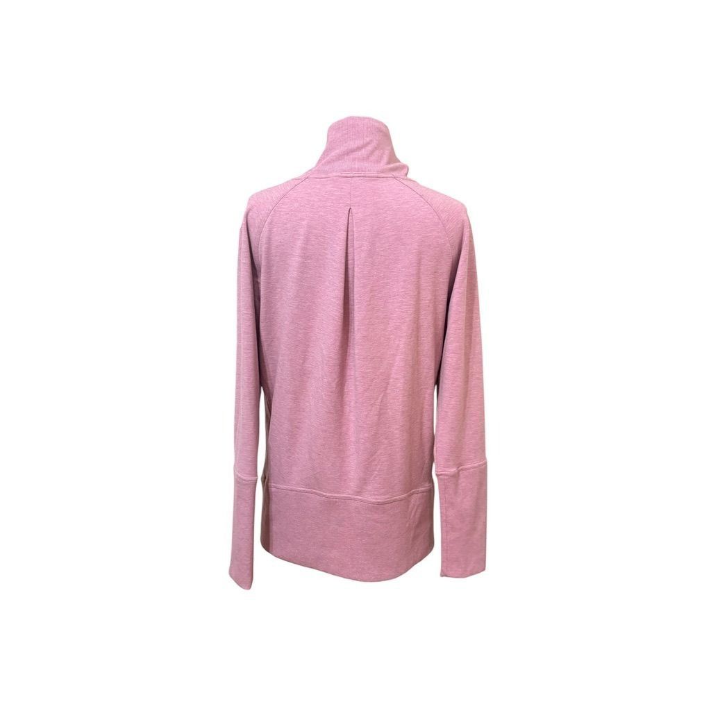 Lululemon Lululemon High Lines Pullover 8 Heathered Vintage Mauve Mock Size M / US 6-8 / IT 42-44 - 4 Thumbnail