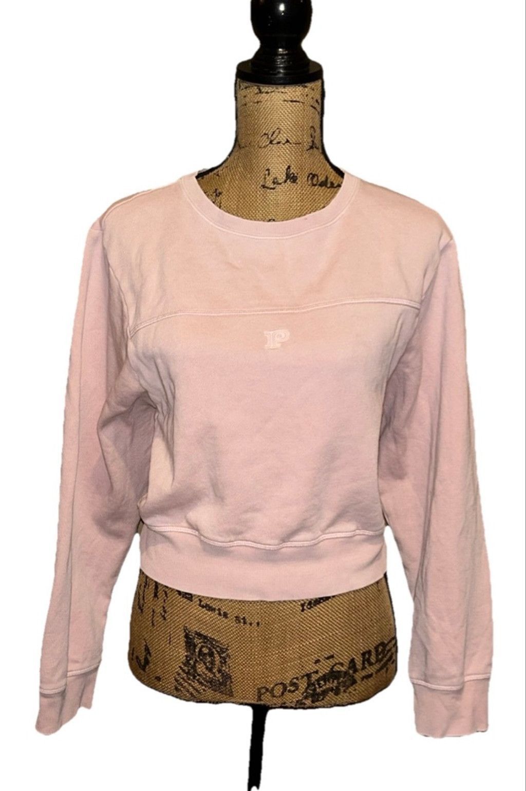 Pink Pink Victoria Secret Women Athletic Crop Sweatshirt Size L Size L / US 10 / IT 46 - 1 Thumbnail