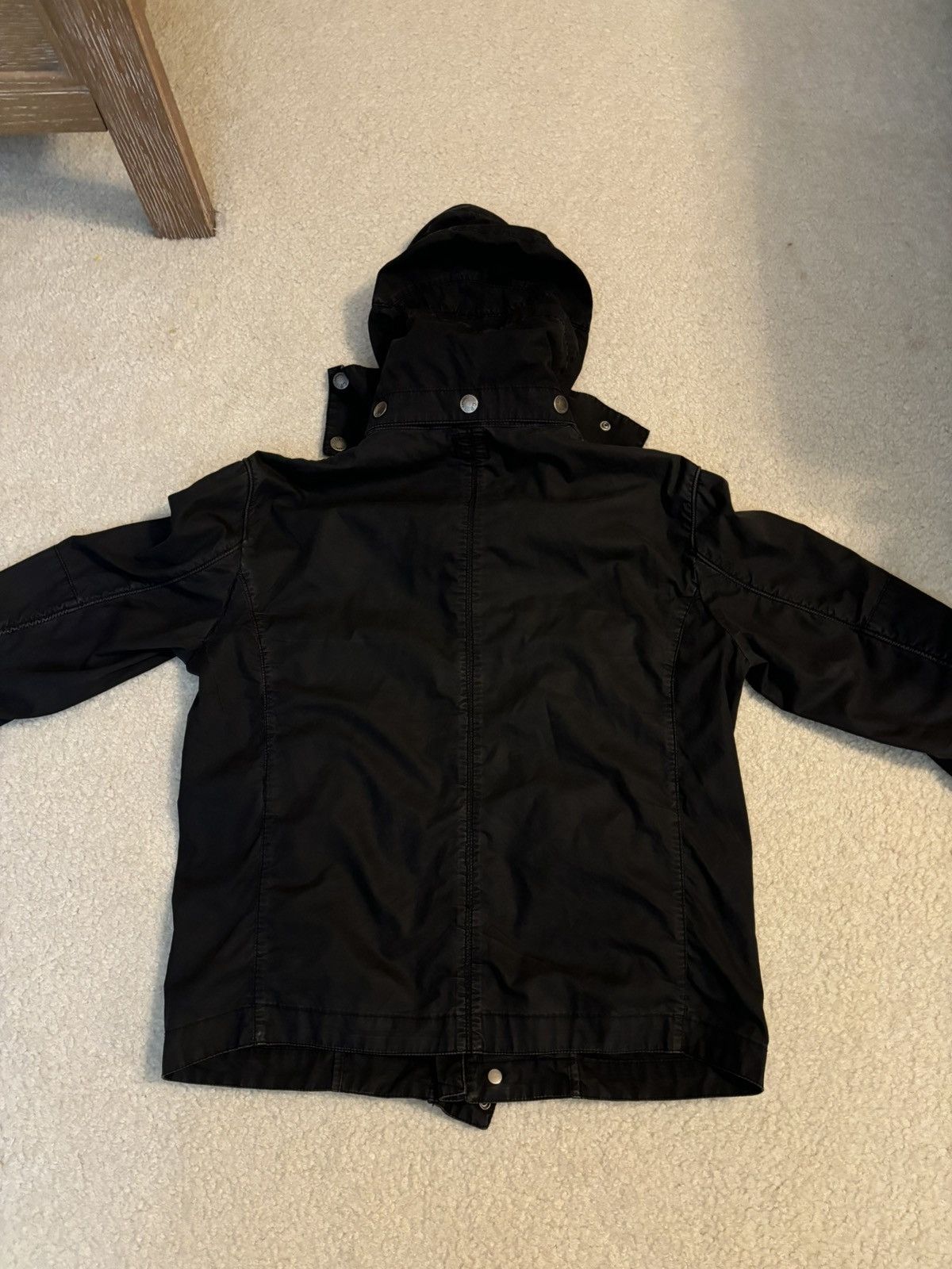 C.P. Company CP Company Baruffaldi Hooded Goggle Jacket Black Grey Size US S / EU 44-46 / 1 - 9 Thumbnail