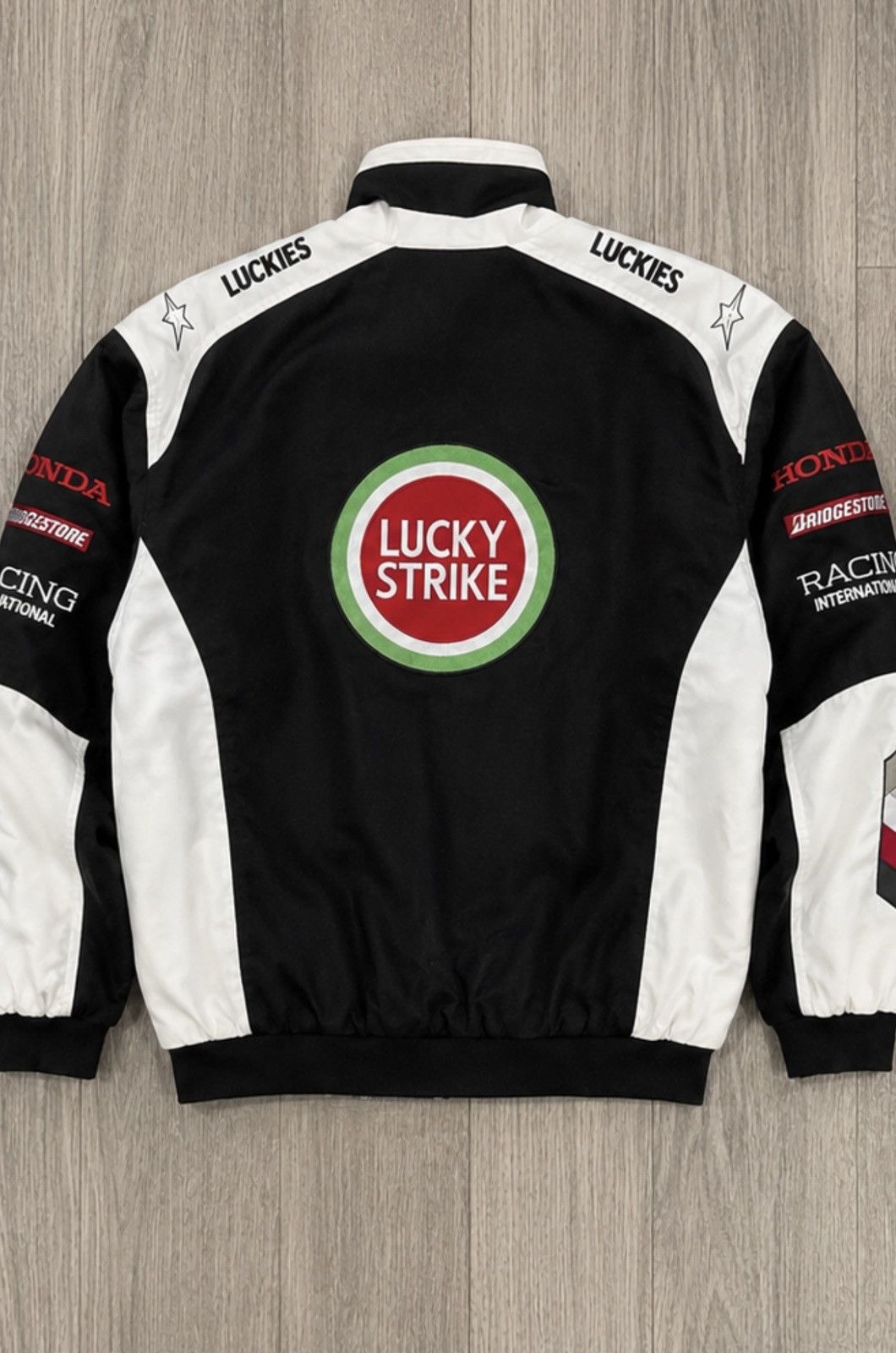 Honda Vintage Lucky Strike BAR Honda 555 World Racing F1 Jacket Size US XL / EU 56 / 4 - 2 Thumbnail