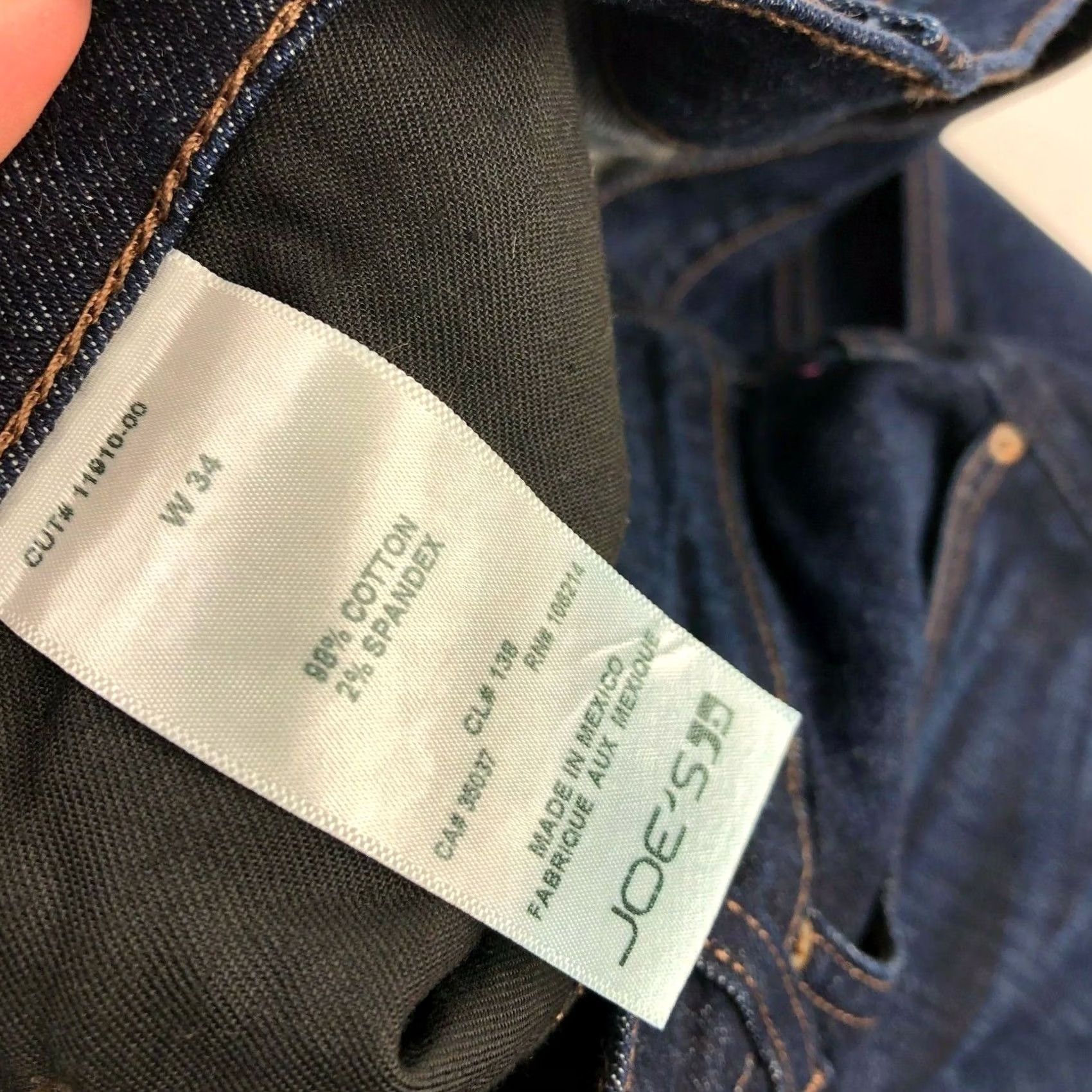 Vintage VINTAGE Joe's Jeans Straight 34 Tag Men’s Denim EUC Blue Size US 36 / EU 52 - 7 Thumbnail