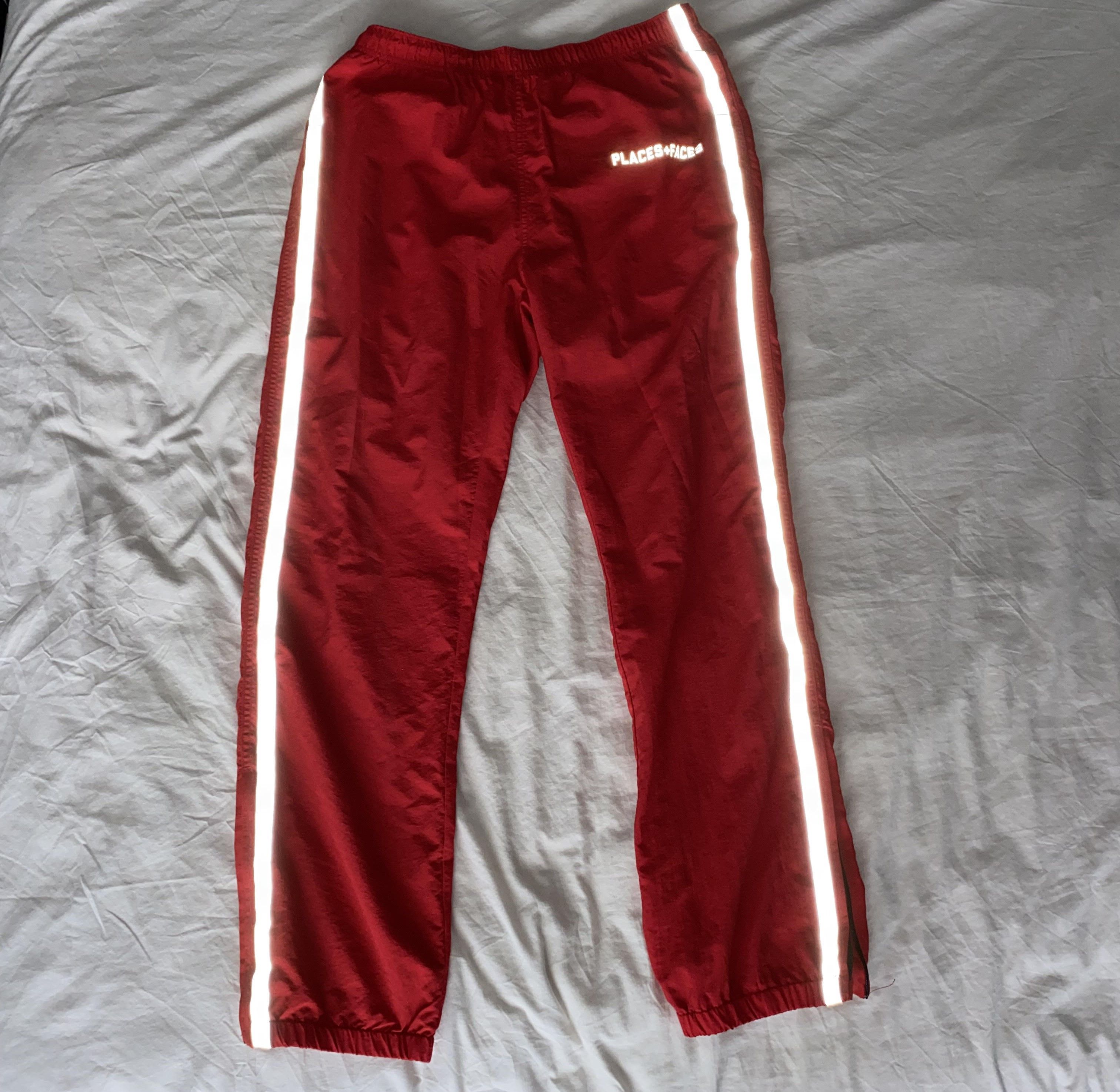 Places + Faces 3M Reflective Track Pants Size US 30 / EU 46 - 2 Thumbnail