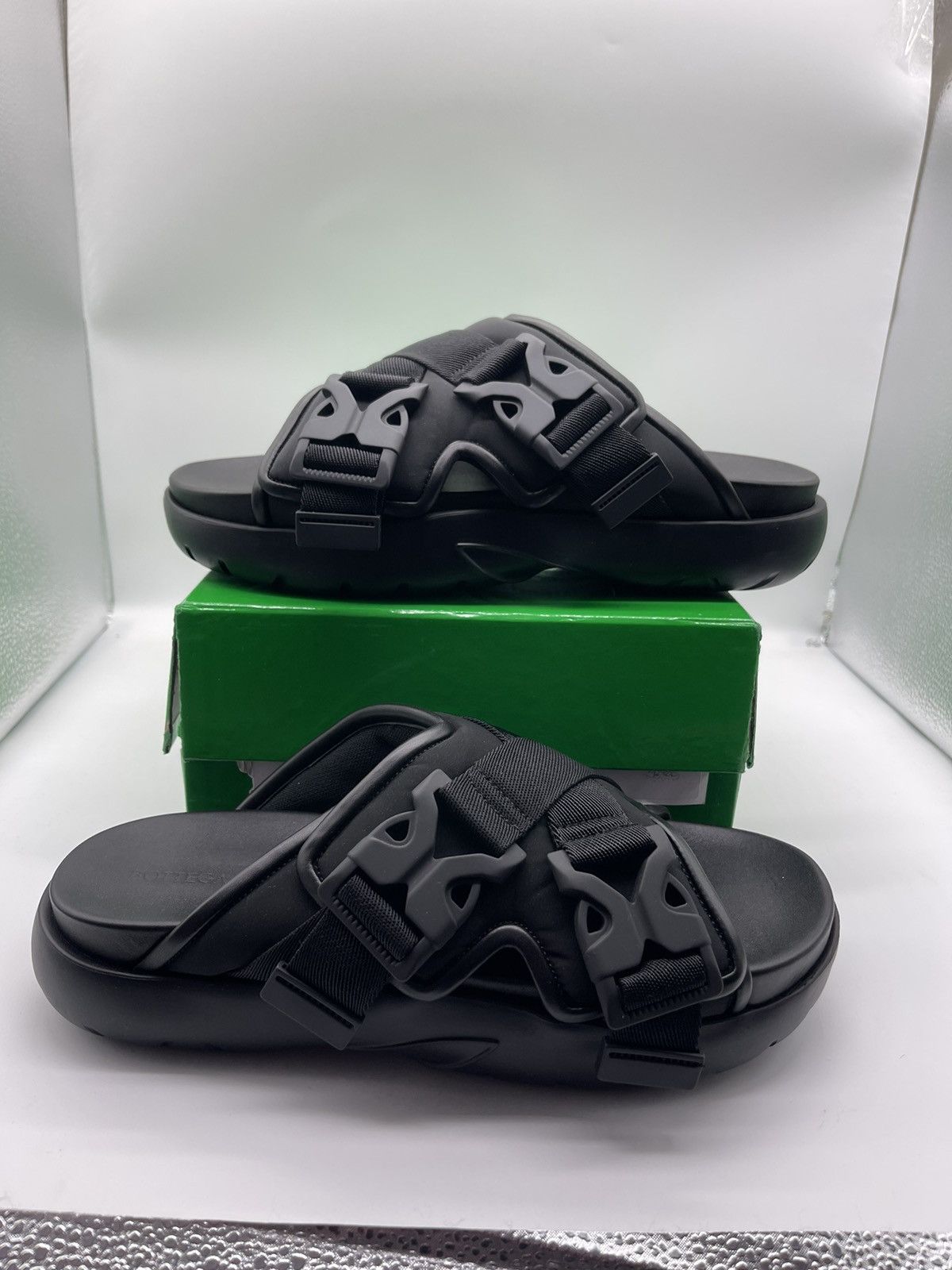 Bottega Veneta Snap Sandals Size Eu 44 RRP £700