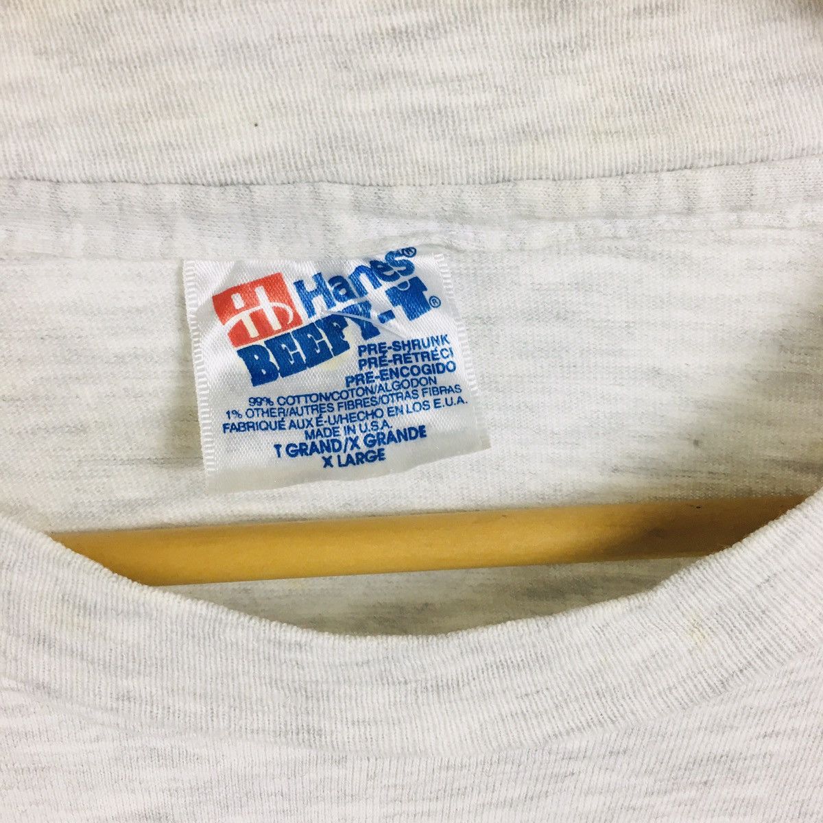Hanes × Vintage Vintage Single Stitch Mackinac Michigan Size US L / EU 52-54 / 3 - 8 Thumbnail