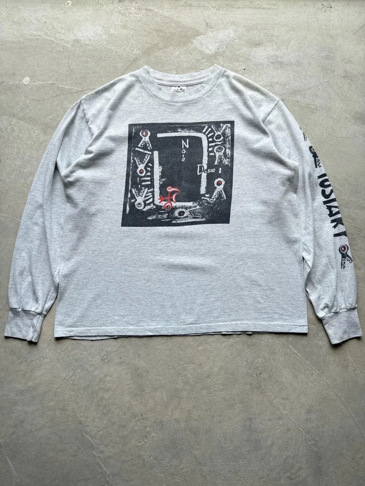 Vintage Vintage 90s NoirDésir Tostaky Band Tee. Size US L / EU 52-54 / 3 - 1 Thumbnail