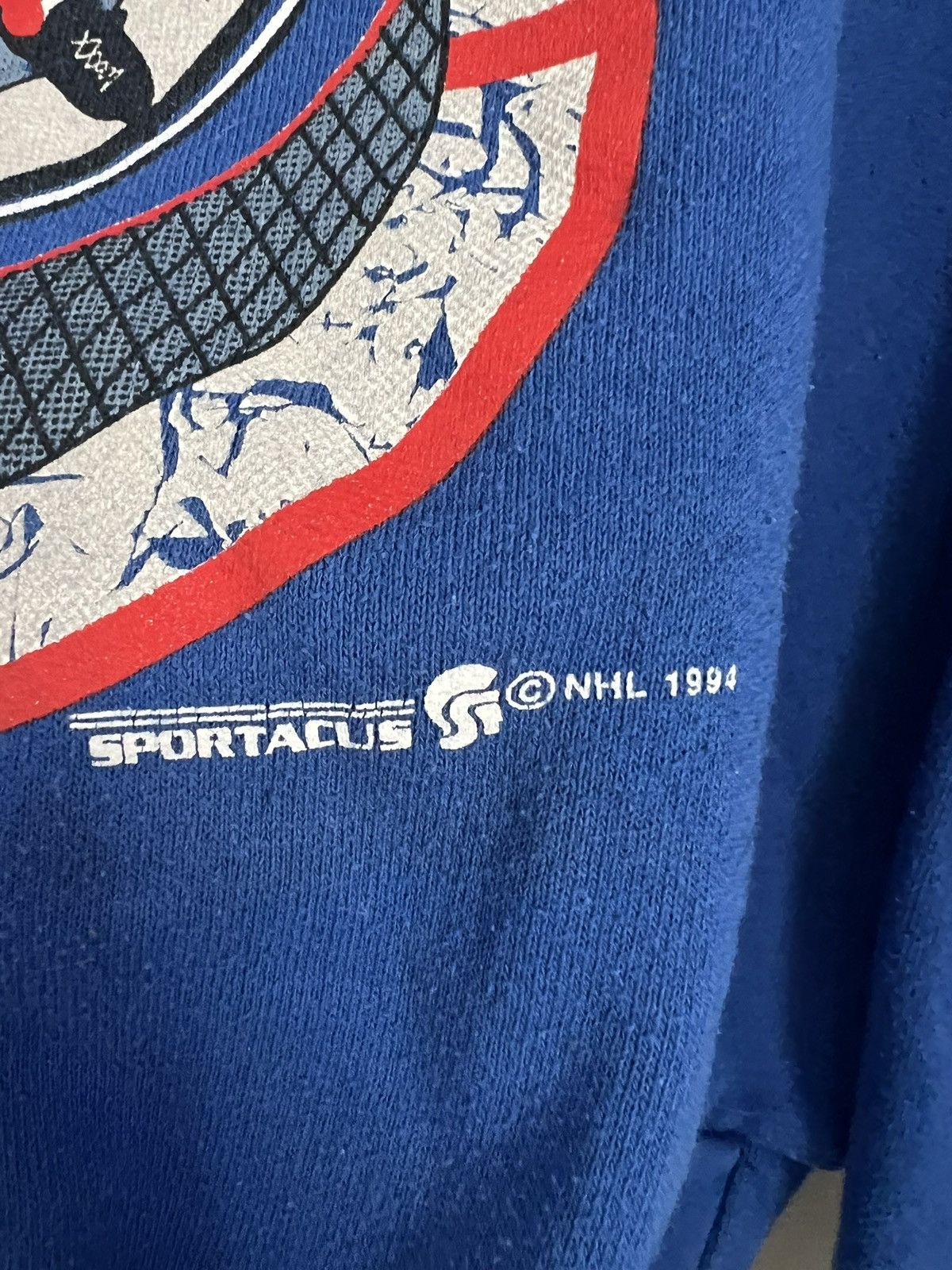 NHL × Vintage Vintage 1994 NHL Winnipeg Jets Sweatshirt Crew Neck Size US M / EU 48-50 / 2 - 2 Thumbnail