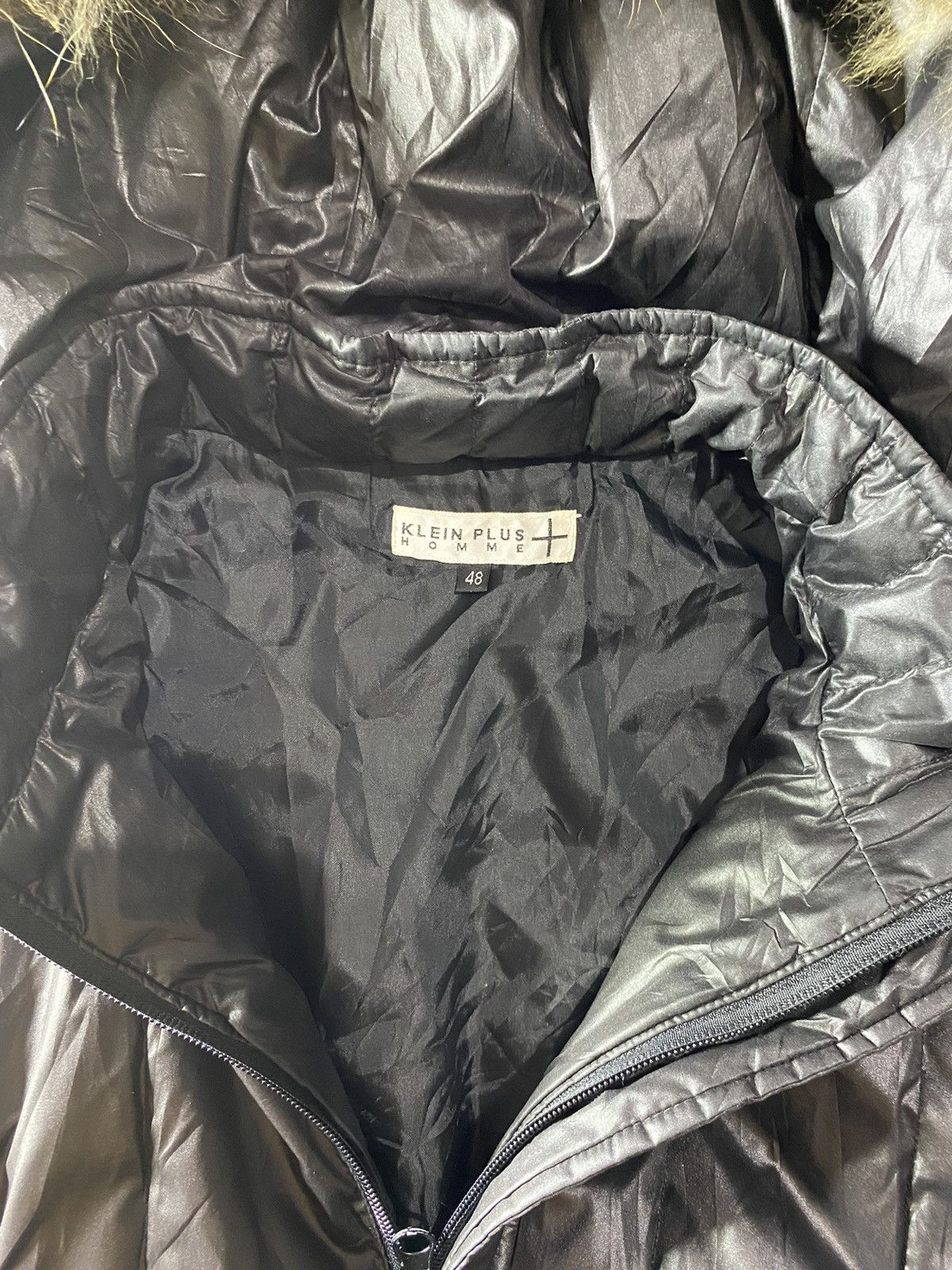 Le Grande Bleu (L.G.B.) Japanese klein plus+ homme puffer faux fur jacket Size US M / EU 48-50 / 2 - 9 Thumbnail