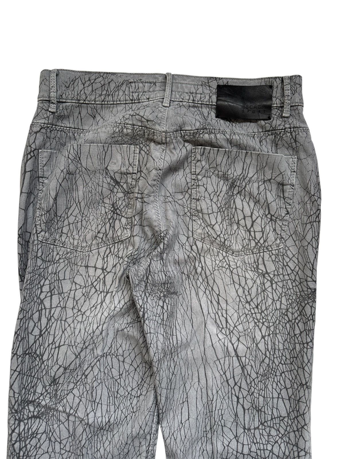 Japanese Brand Spider Web Print Denim Jeans Size US 29 - 4 Thumbnail