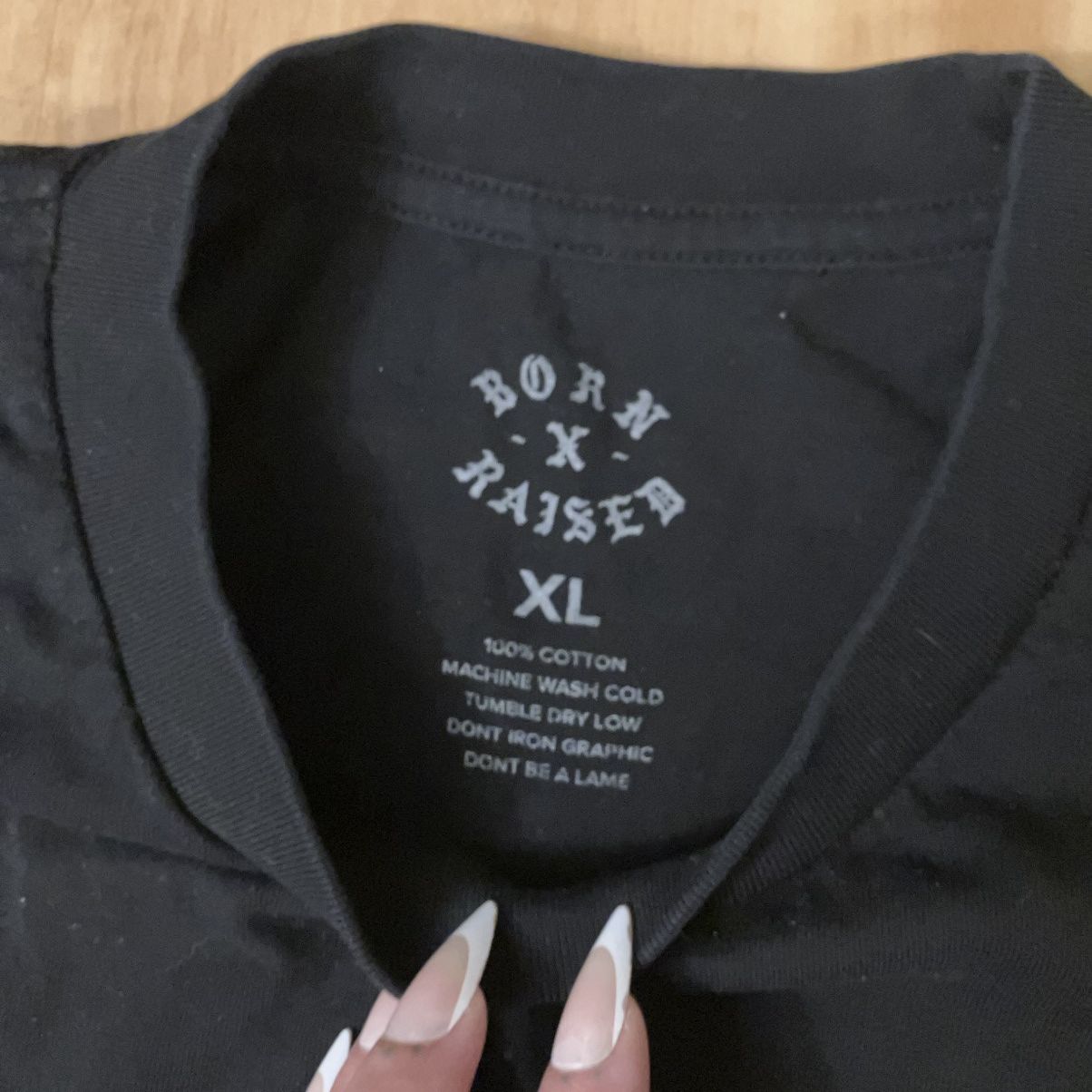 Born X Raised Born x Raised XL Black Tee Size US XL / EU 56 / 4 - 4 Thumbnail