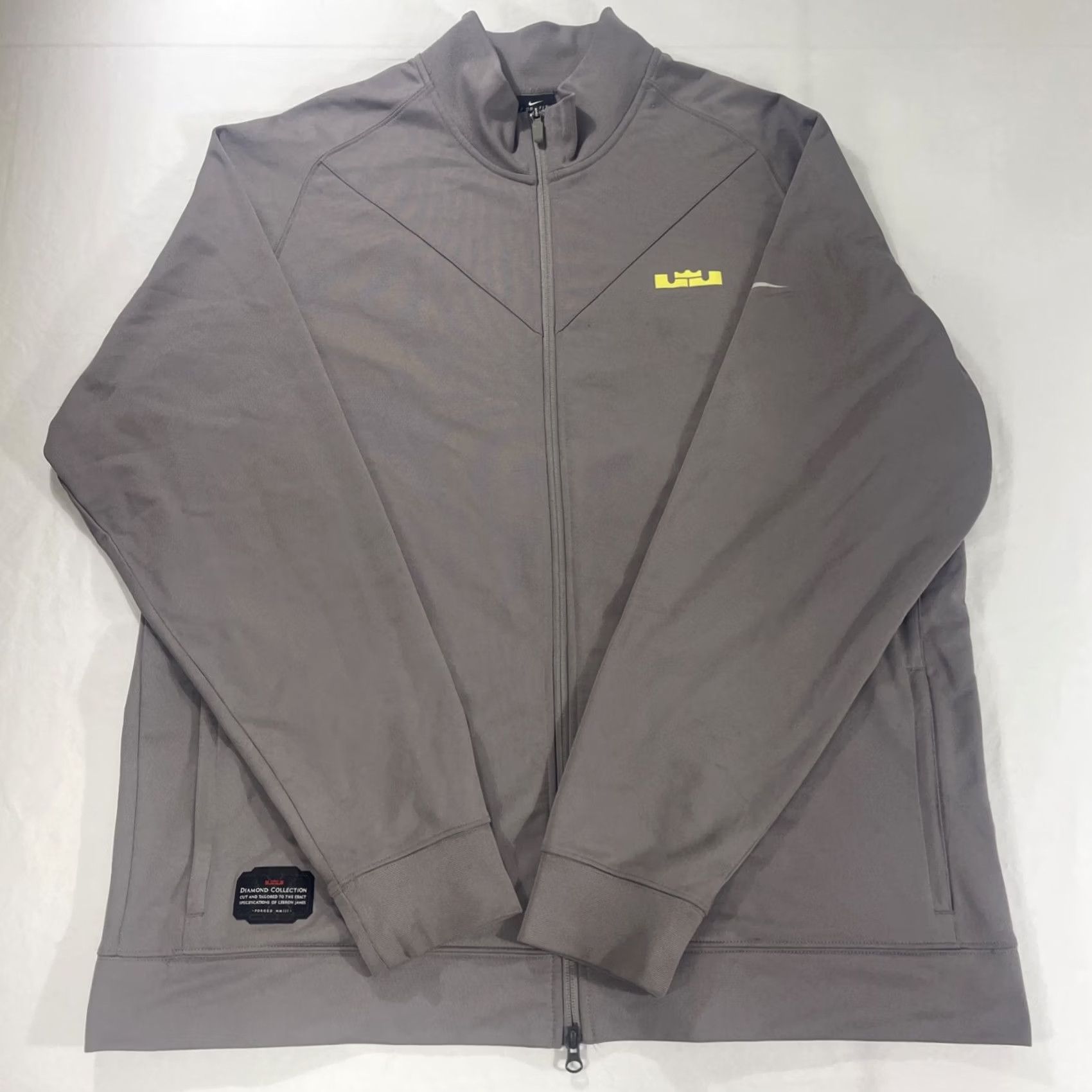 Nike Nike LeBron James Diamond Collection Track Jacket Full Zip 3XL Gray Mens Size US XXL / EU 58 / 5 - 2 Thumbnail