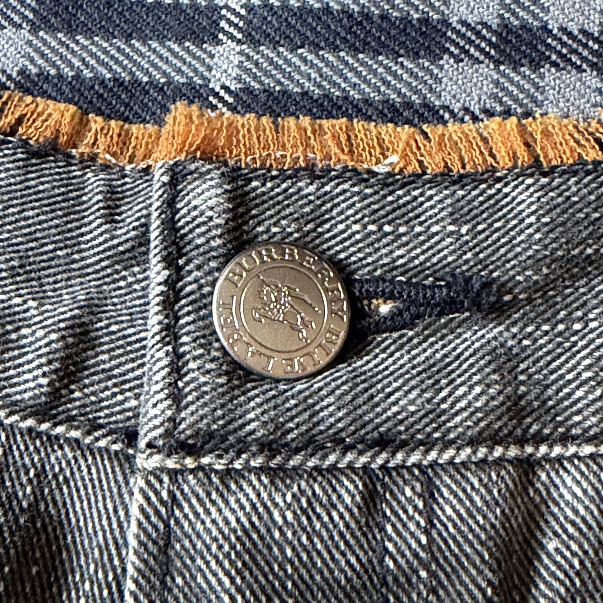 Burberry Burberry Blue Label - Distressed Patchwork Jeans Size US 31 - 12 Thumbnail