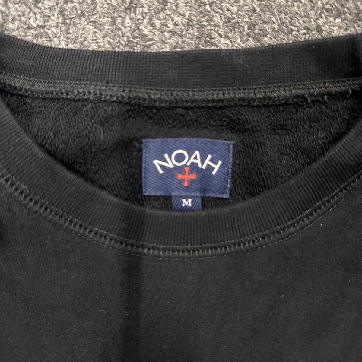 Noah Noah Classic Cotton Core Sweatshirt, Black Size US M / EU 48-50 / 2 - 3 Thumbnail