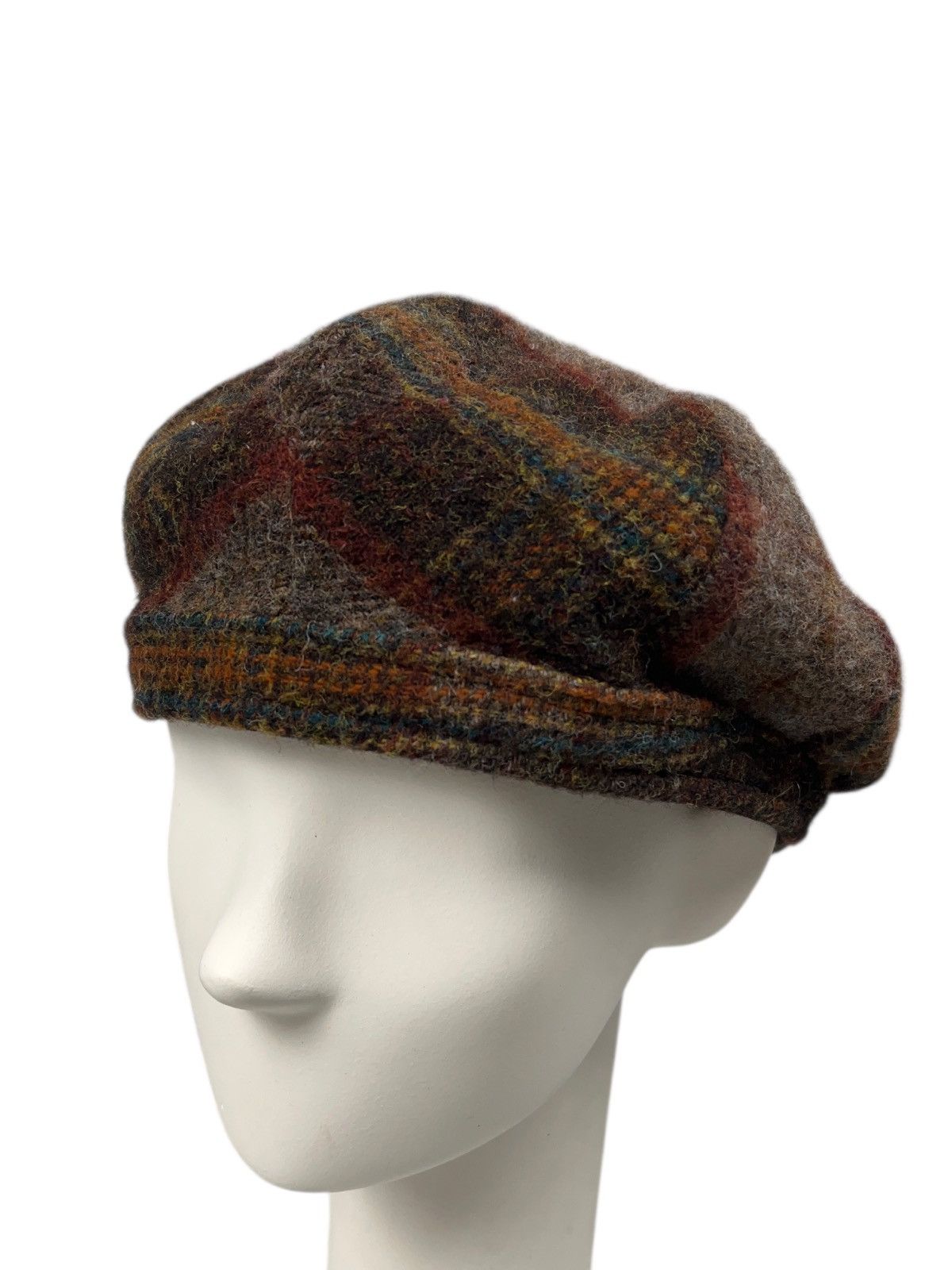 Vintage Vintage Mayser Wool Plaid Flat Hat Cap British Style Size ONE SIZE - 2 Thumbnail