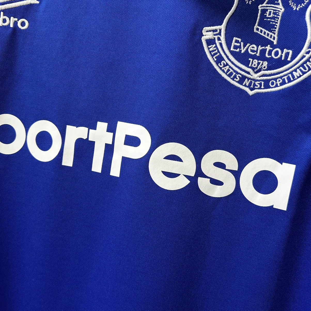 Umbro Umbro Everton Football Soccer Jersey T shirt y2k NWT NEW Size US M / EU 48-50 / 2 - 14 Thumbnail