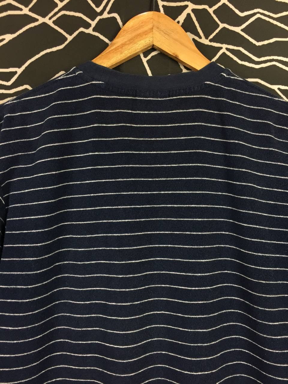 Lacoste Vtg Lacoste Small Logo Made In Japan Striped Pocket Tee Size US L / EU 52-54 / 3 - 9 Thumbnail