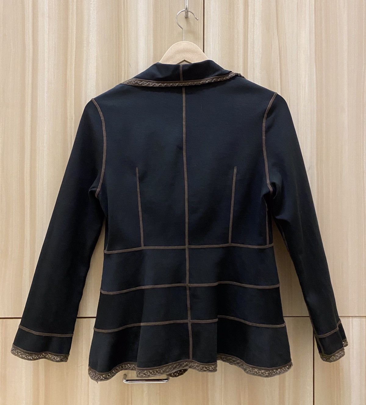 Japanese Brand Yukiko Hanai Ruffle Top Size S / US 4 / IT 40 - 2 Thumbnail